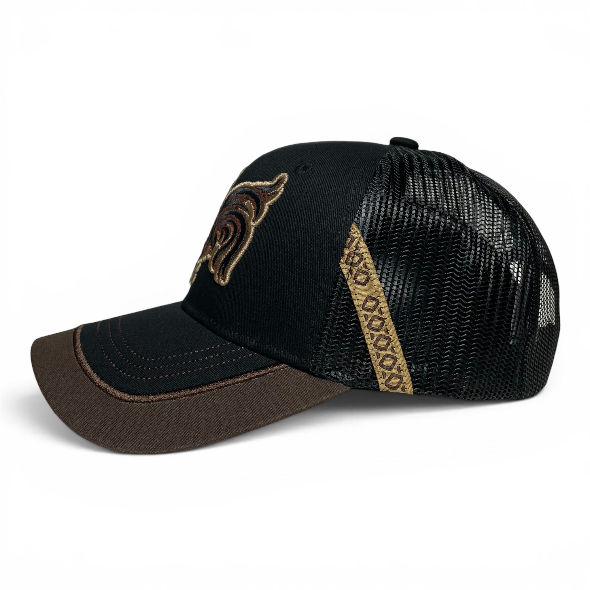 Rooster Gallo Embroidered Snapback Baseball Cap, Western Rodeo Style for Men