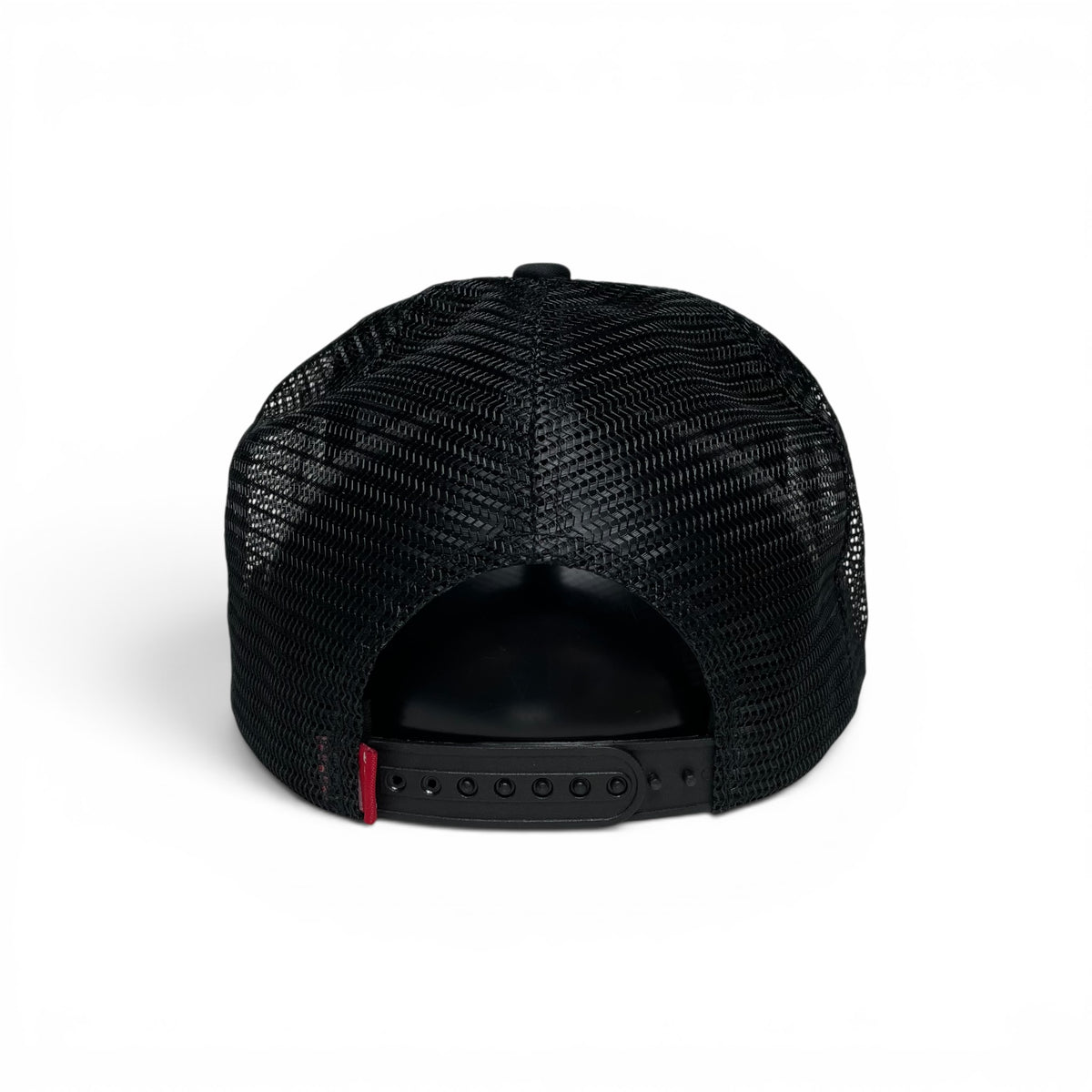 Mexican Taco Embroidered Patch Snapback Hat, Black Mesh Back, Curved Brim