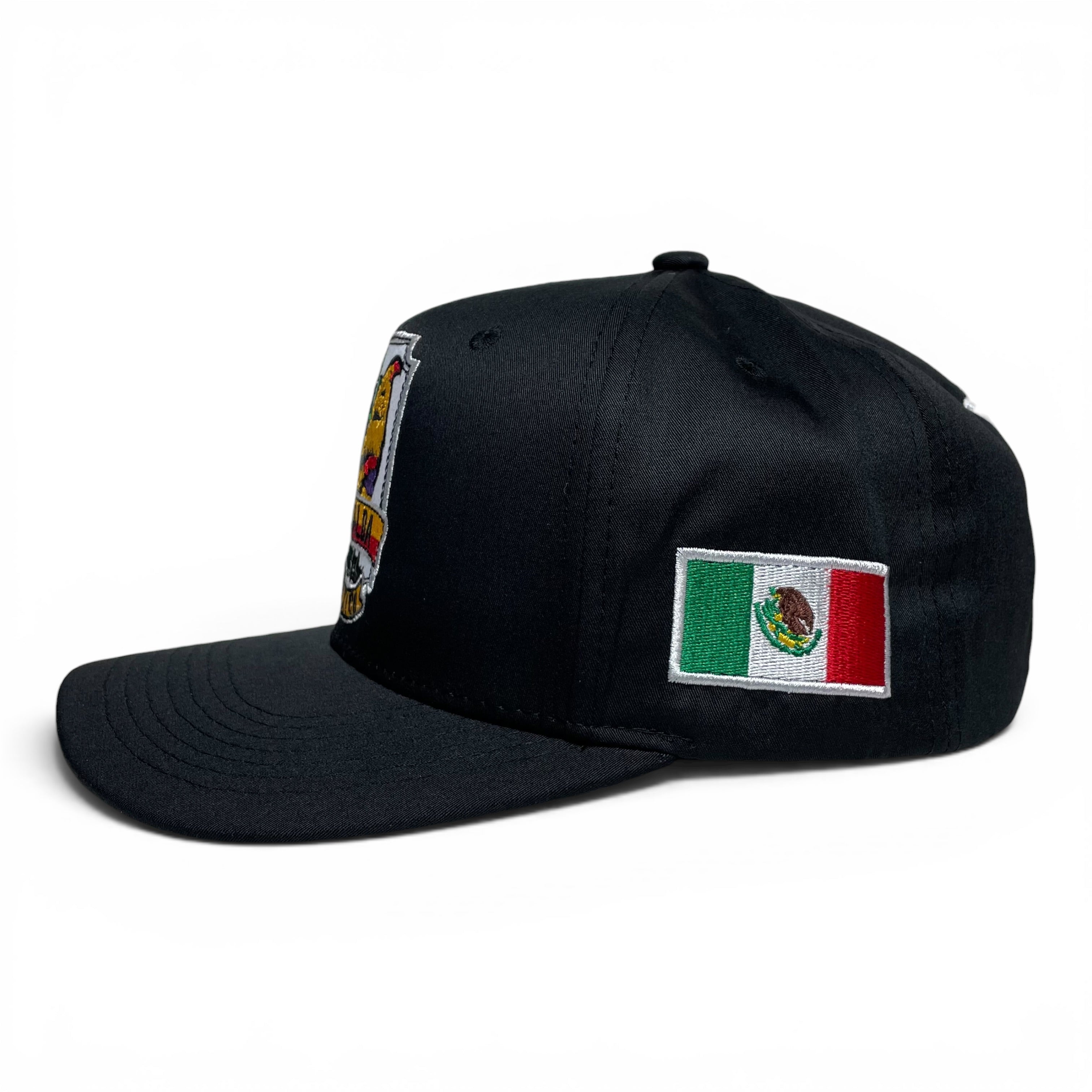 Mexico Sinaloa Rooster Embroidered Snapback Baseball Cap