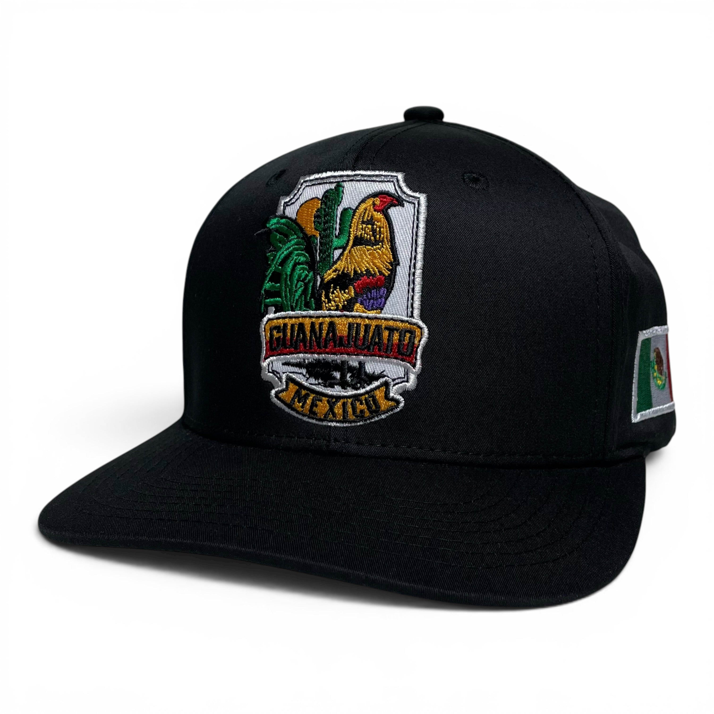 Mexico Guanajuato Rooster Embroidered Snapback Baseball Cap