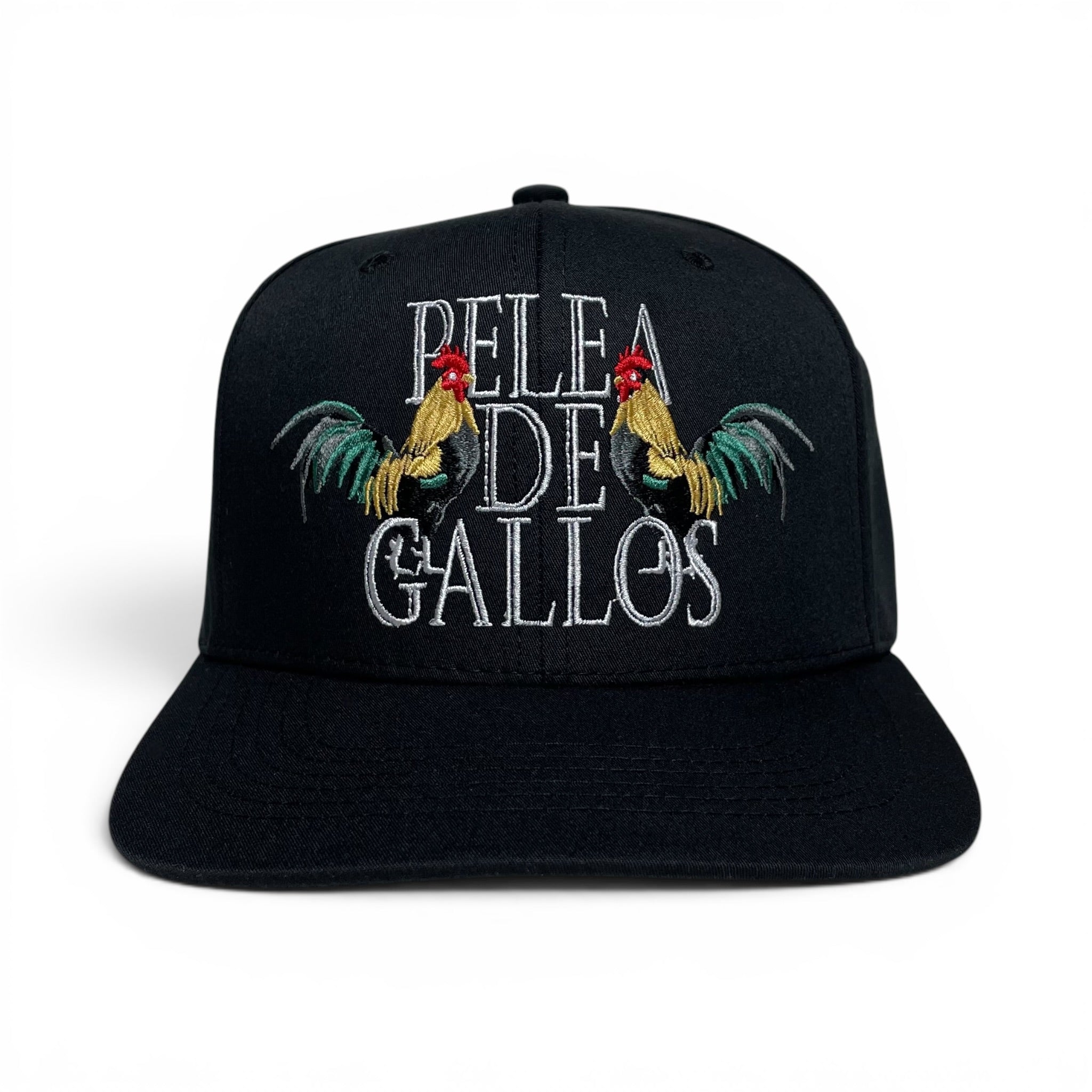 Mexico Gallos Rooster Embroidered Snapback Baseball Cap