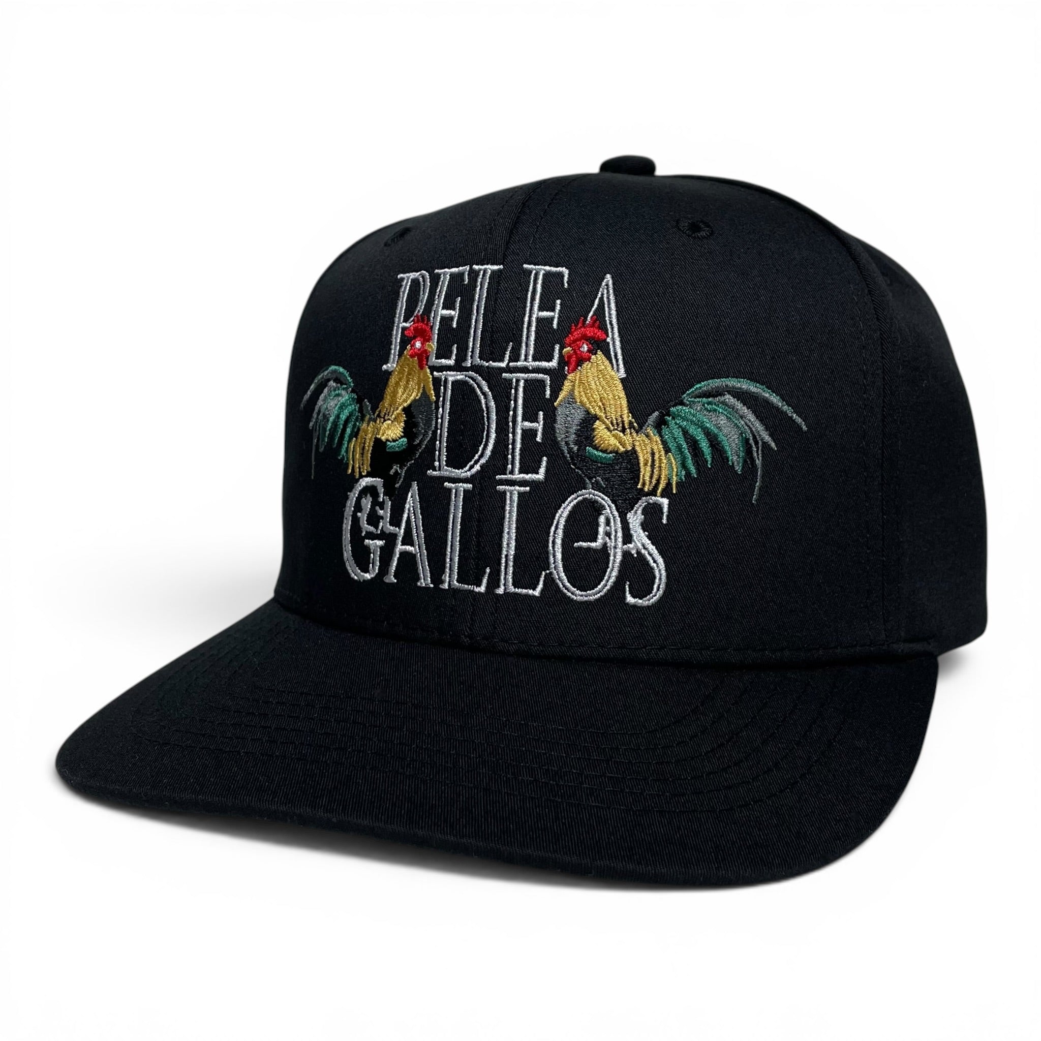 Mexico Gallos Rooster Embroidered Snapback Baseball Cap