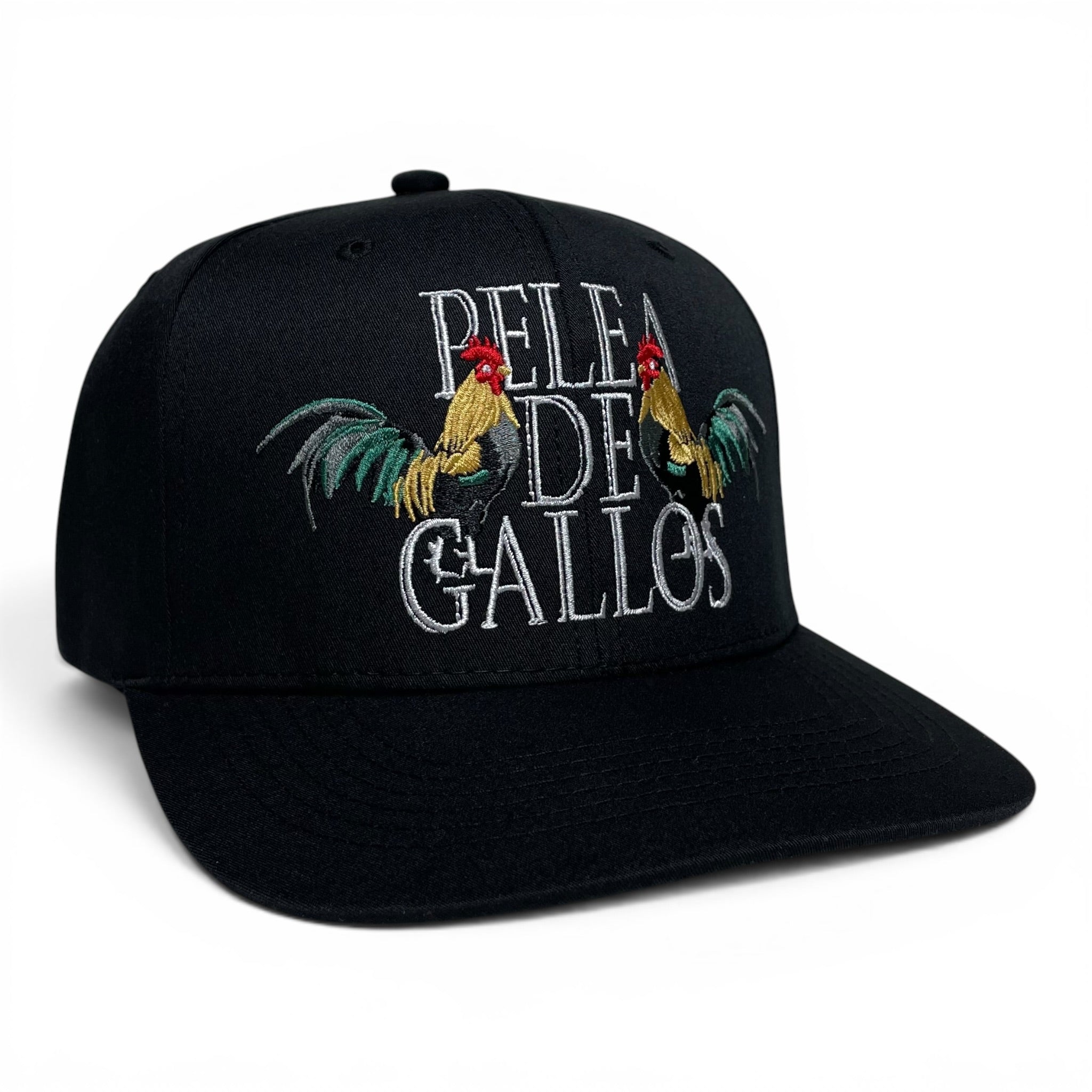 Mexico Gallos Rooster Embroidered Snapback Baseball Cap