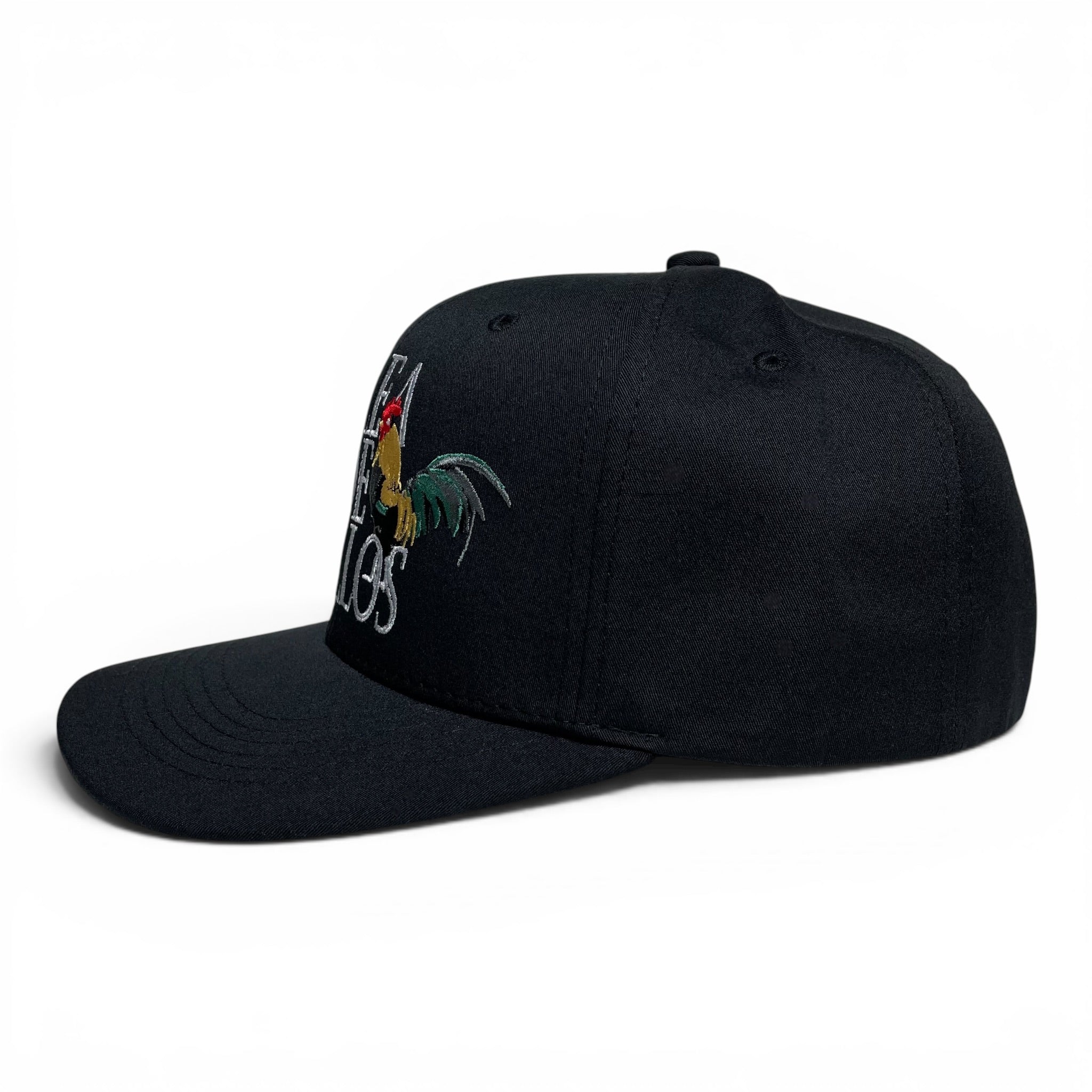Mexico Gallos Rooster Embroidered Snapback Baseball Cap
