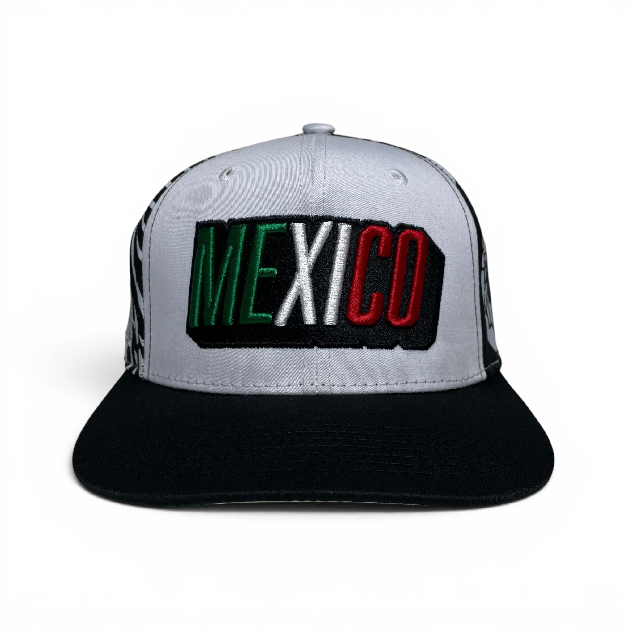 Mexico Embroidered Snapback Baseball Cap, Mexican Flag Hat