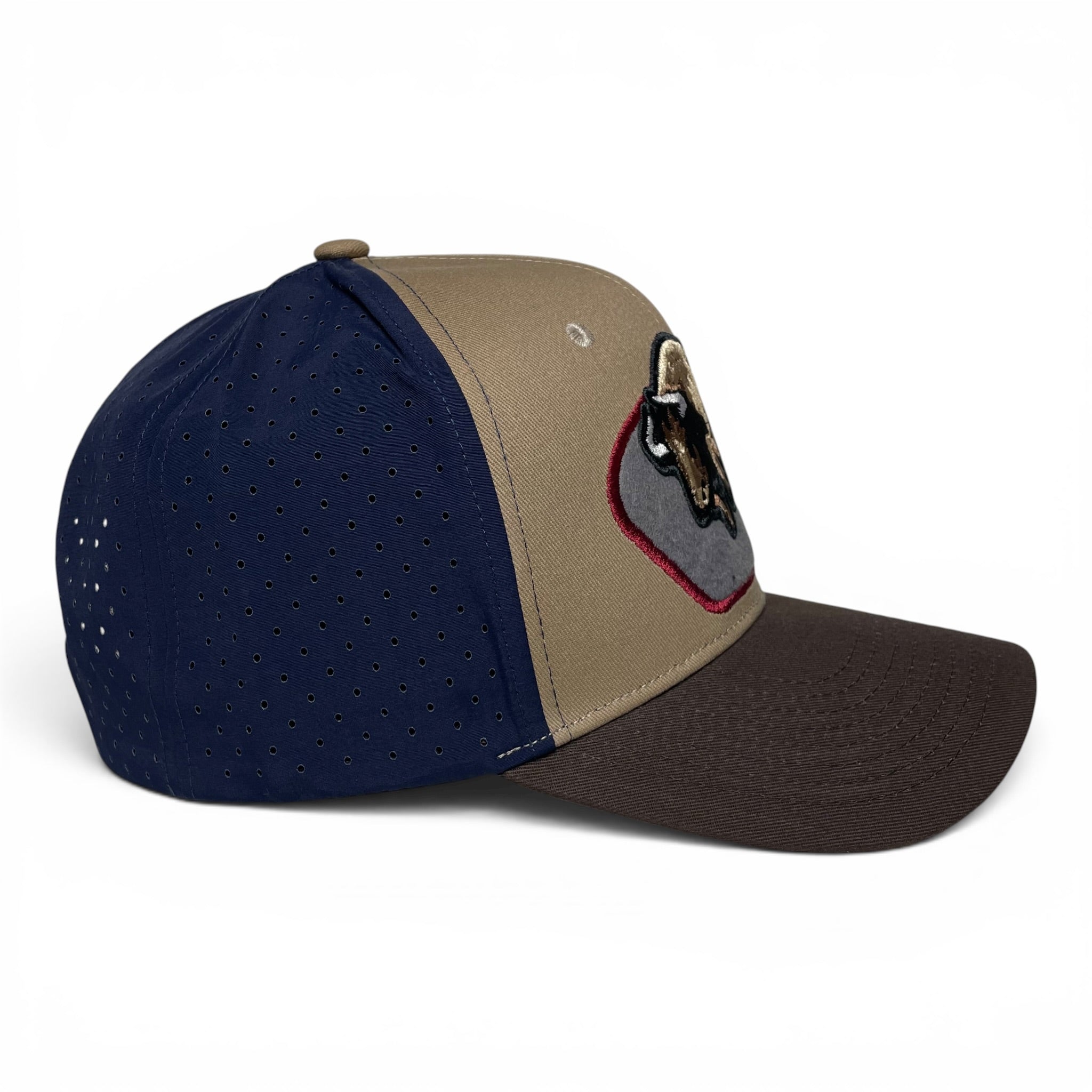 Bull Embroidered Western Rodeo Style Snapback Cap
