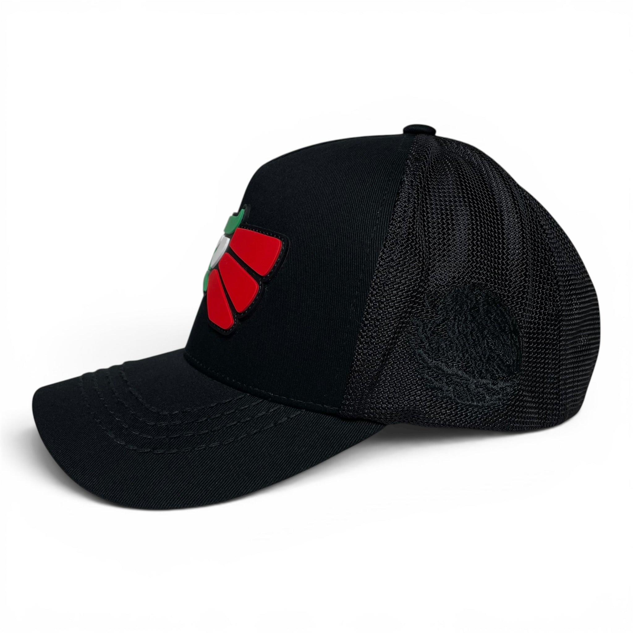 Hecho en Mexico PVC Eagle Patch Mesh Back Baseball Cap