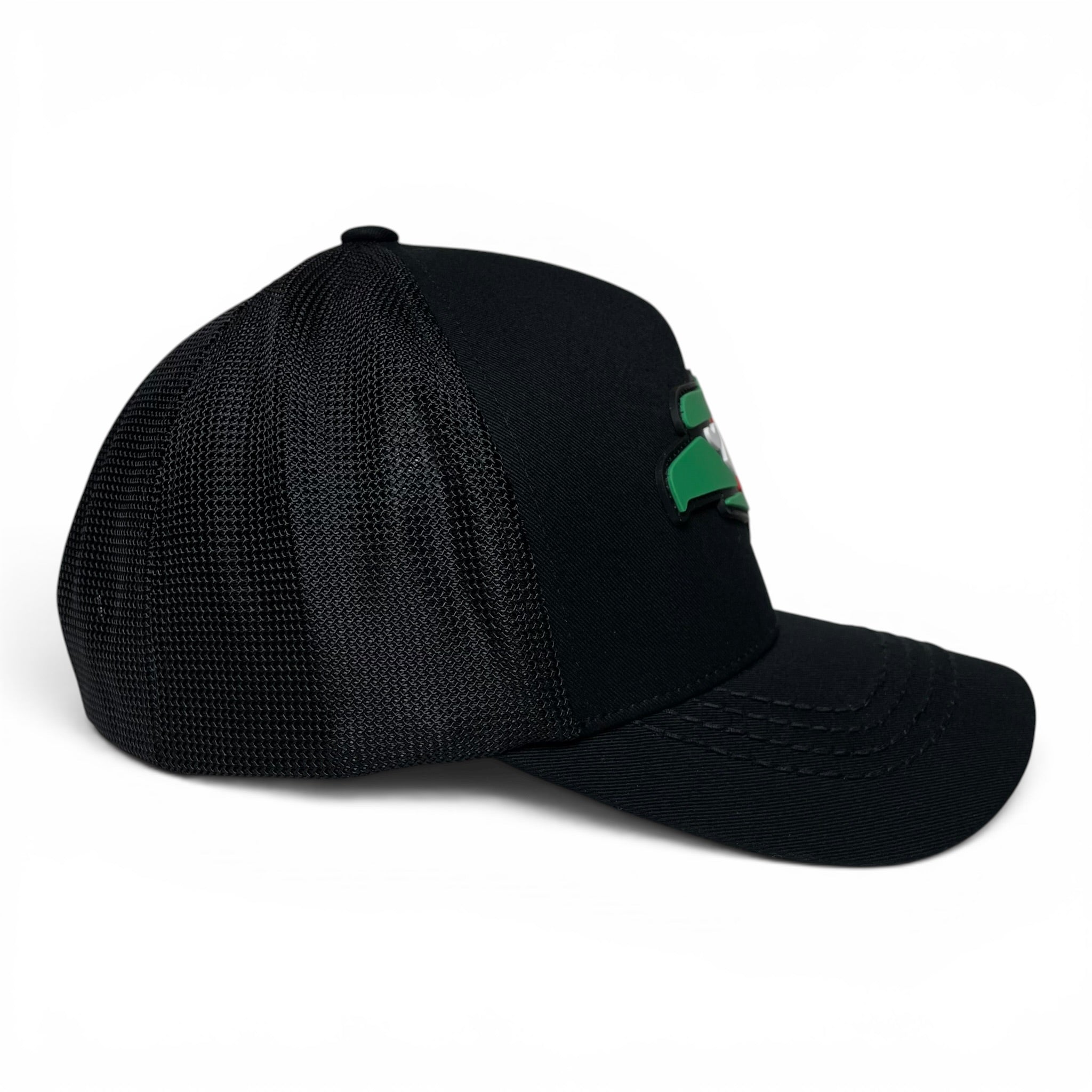 Hecho en Mexico PVC Eagle Patch Mesh Back Baseball Cap