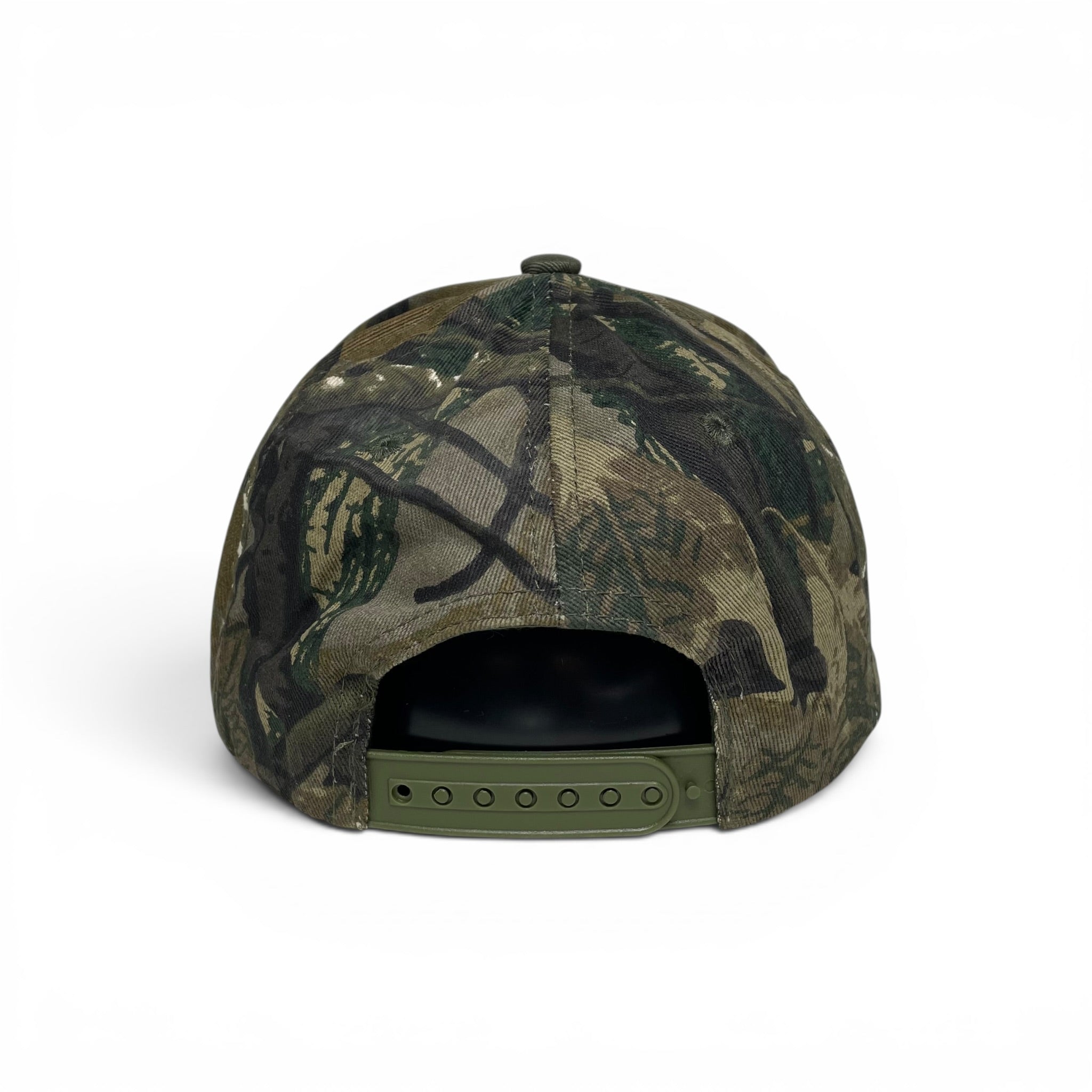 Rooster Embroidered woodland camo Adjustable Curved Brim Baseball Cap