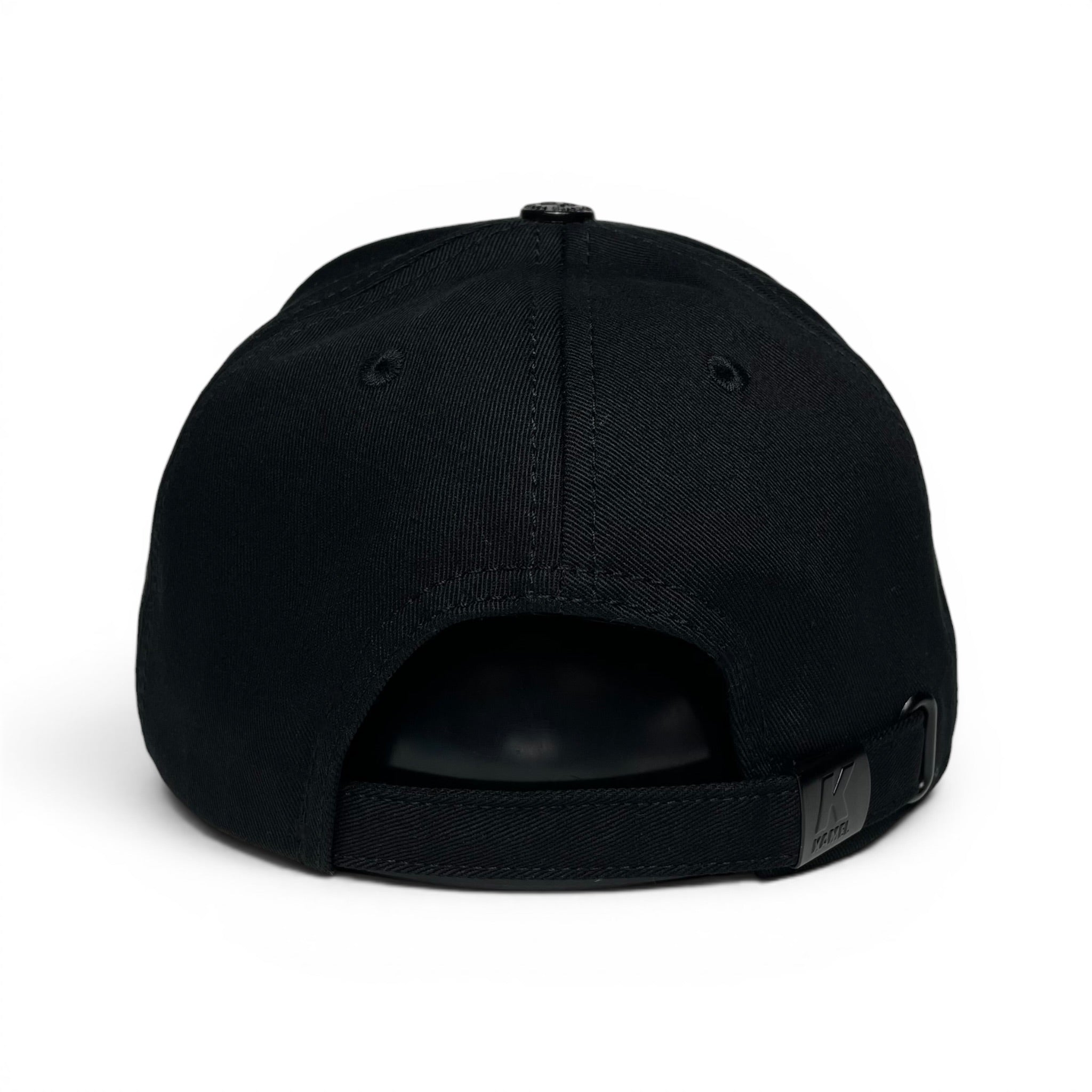 True Grit 3D Embroidered Horse & Horseshoe Emblem Black Baseball Hat