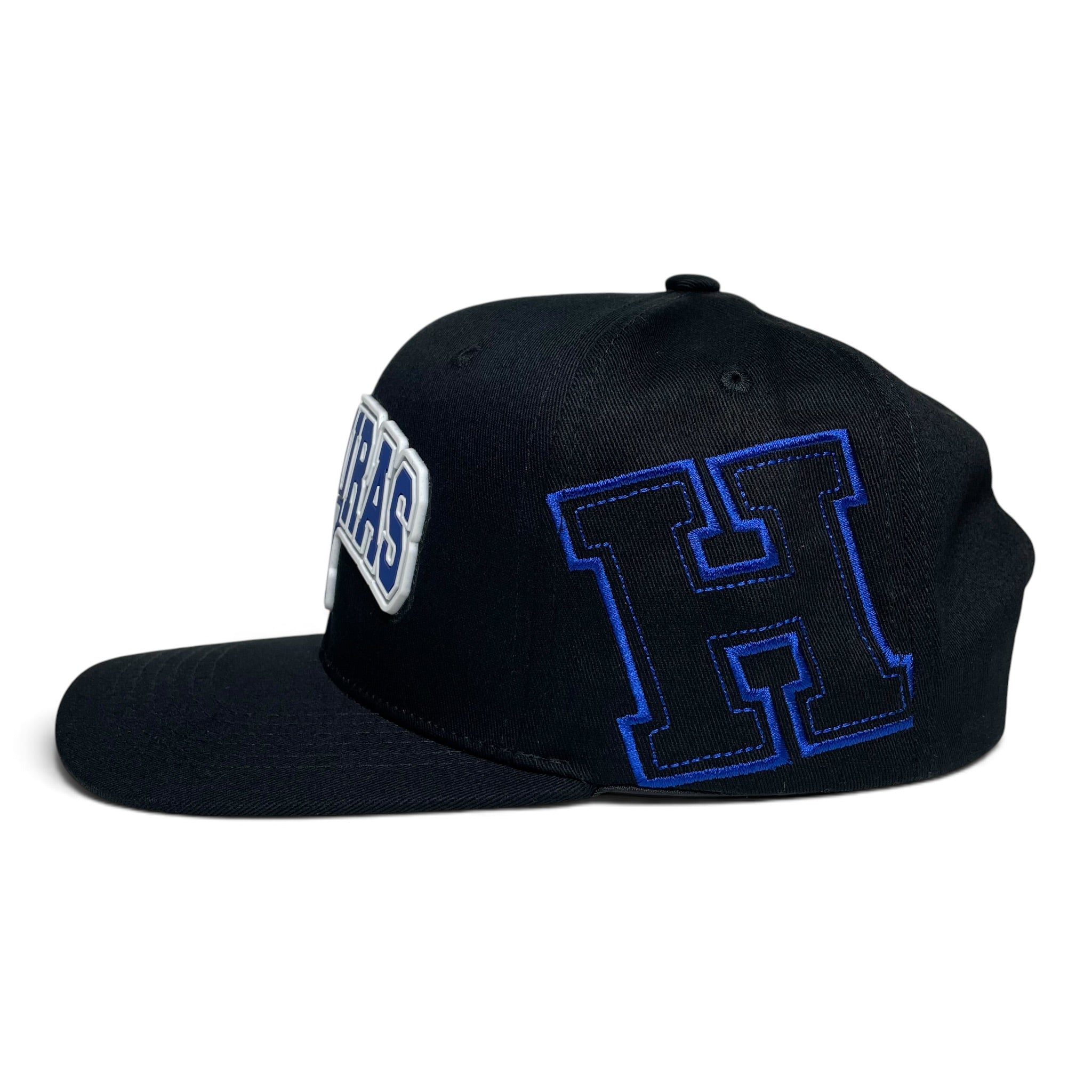 Honduras 3D Rubber Patch Black Snapback Baseball Cap