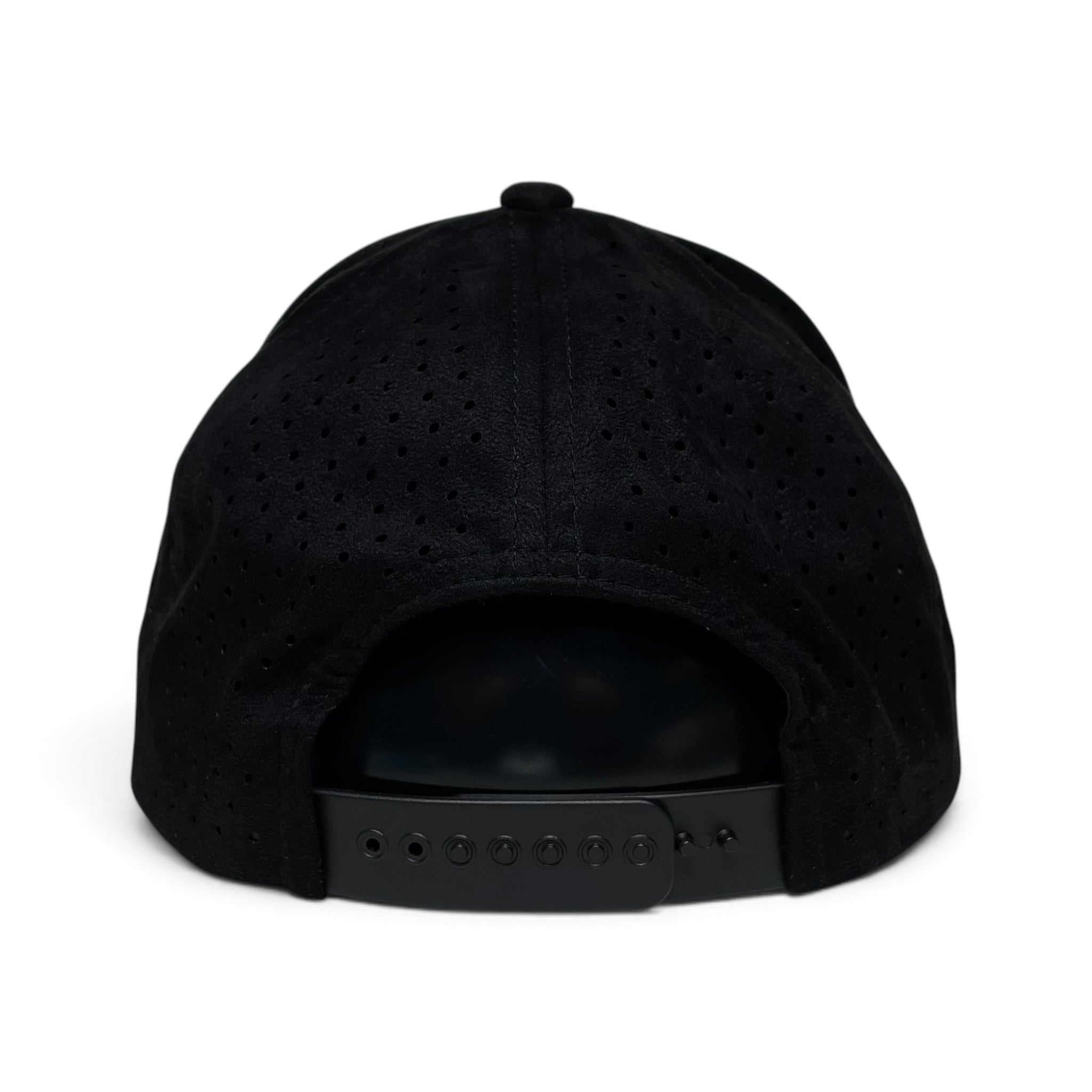 Horse Embroidered Black Suede Western Baseball Cap