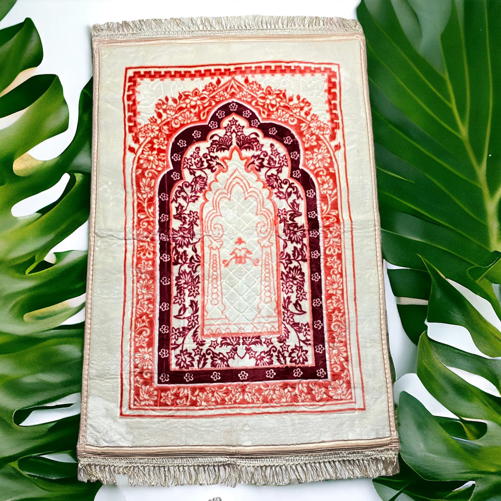 Soft and Cushioned Islamic Portable Prayer Mat