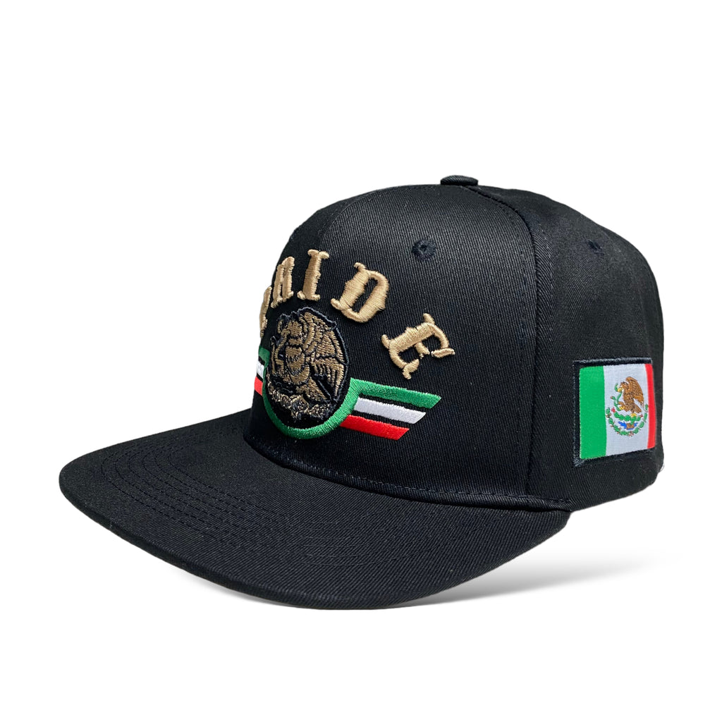 Mexico Pride Embroidered Flat bill Snapback Cap