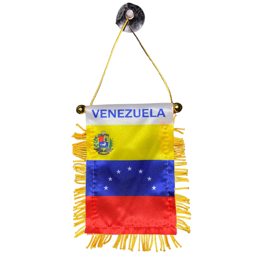 Venezuela Flag, Mini Banner, Car Mirror, Window banner