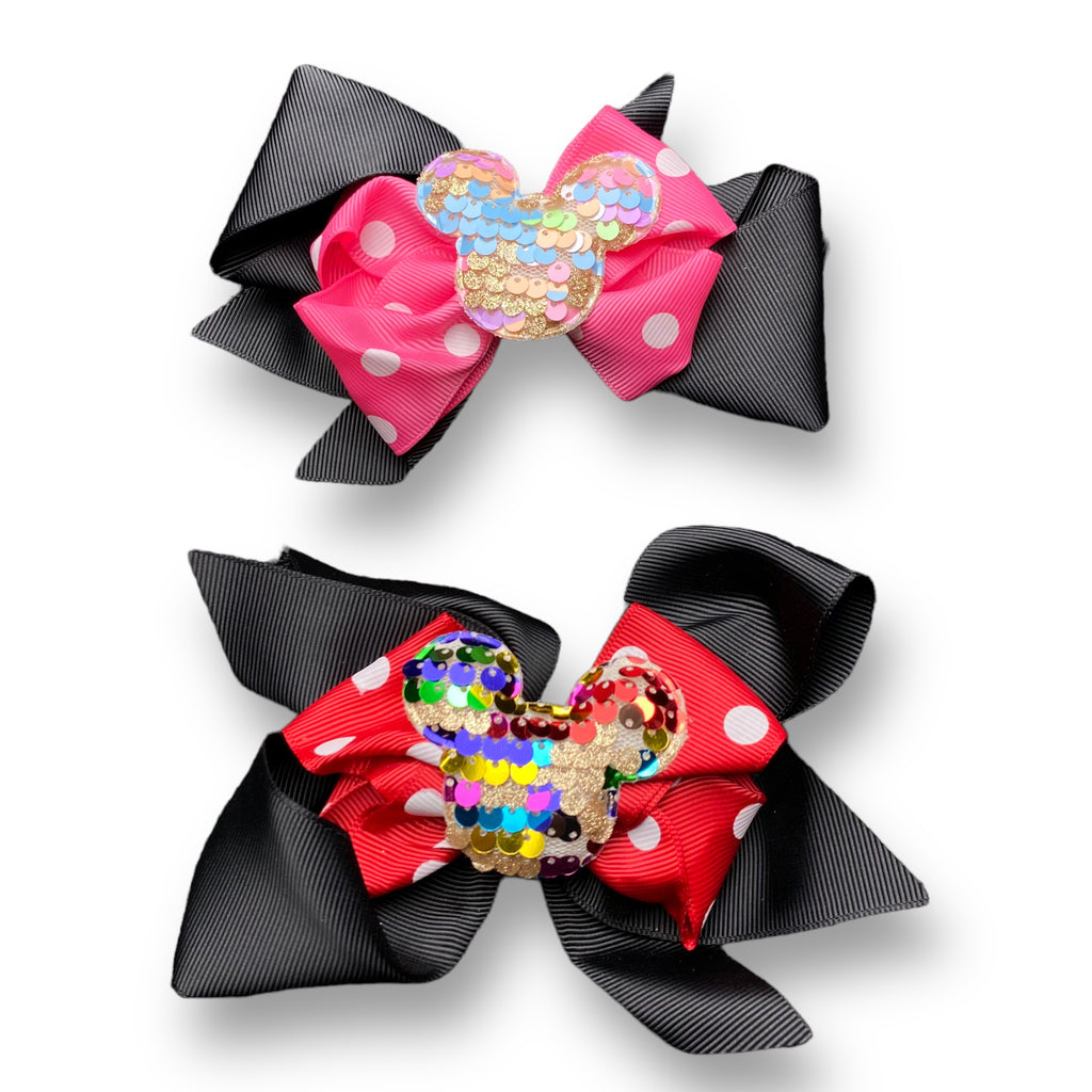 6 Pcs Hair Bows Clips Accessories for Girls Toddlers Kids