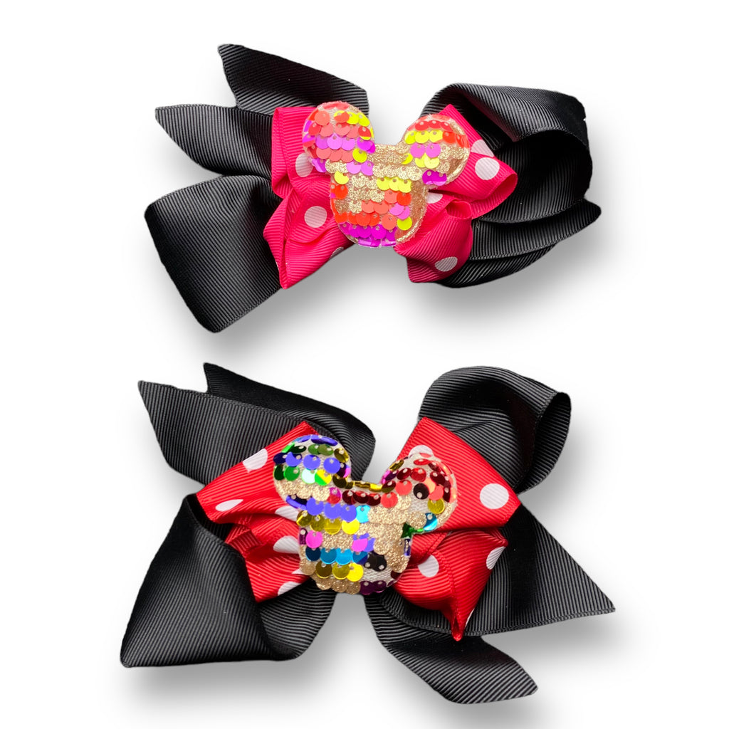 6 Pcs Hair Bows Clips Accessories for Girls Toddlers Kids