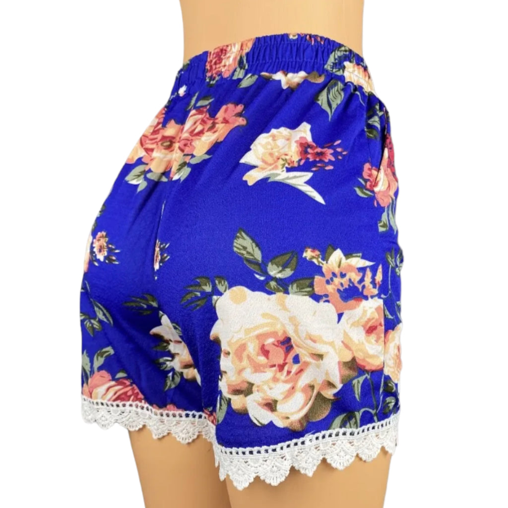 Women's High Waist Summer Shorts with Pockets