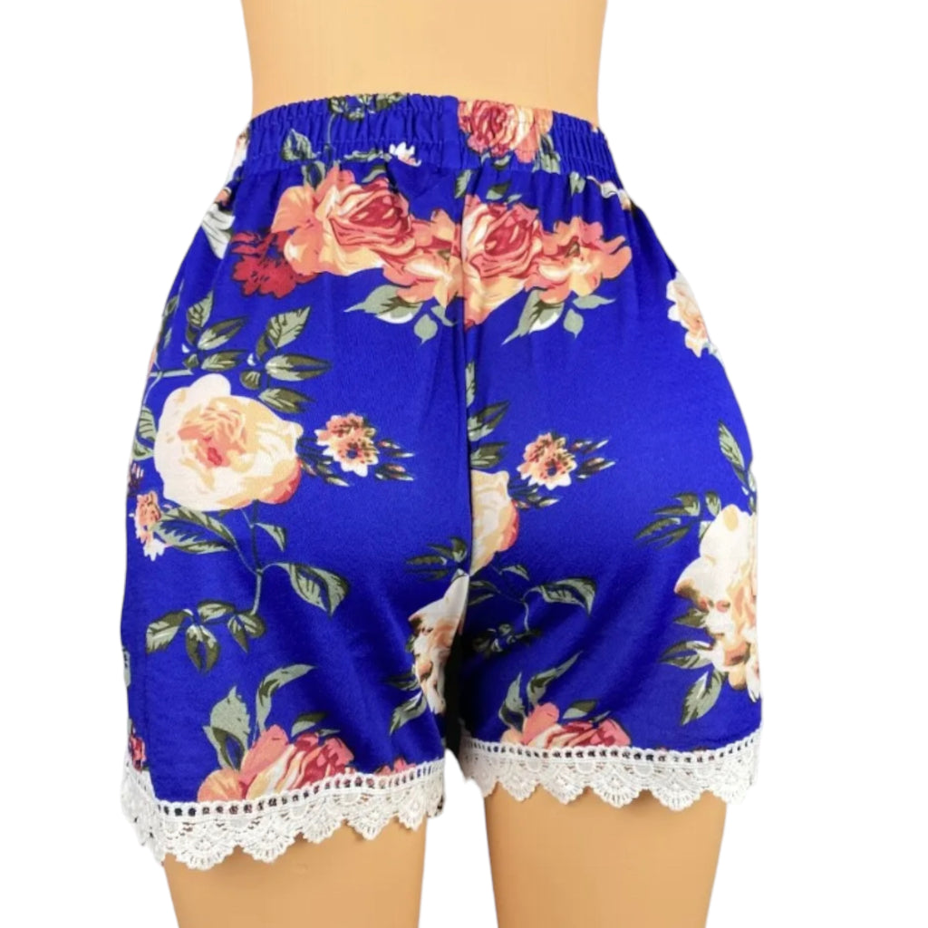 Women's High Waist Summer Shorts with Pockets