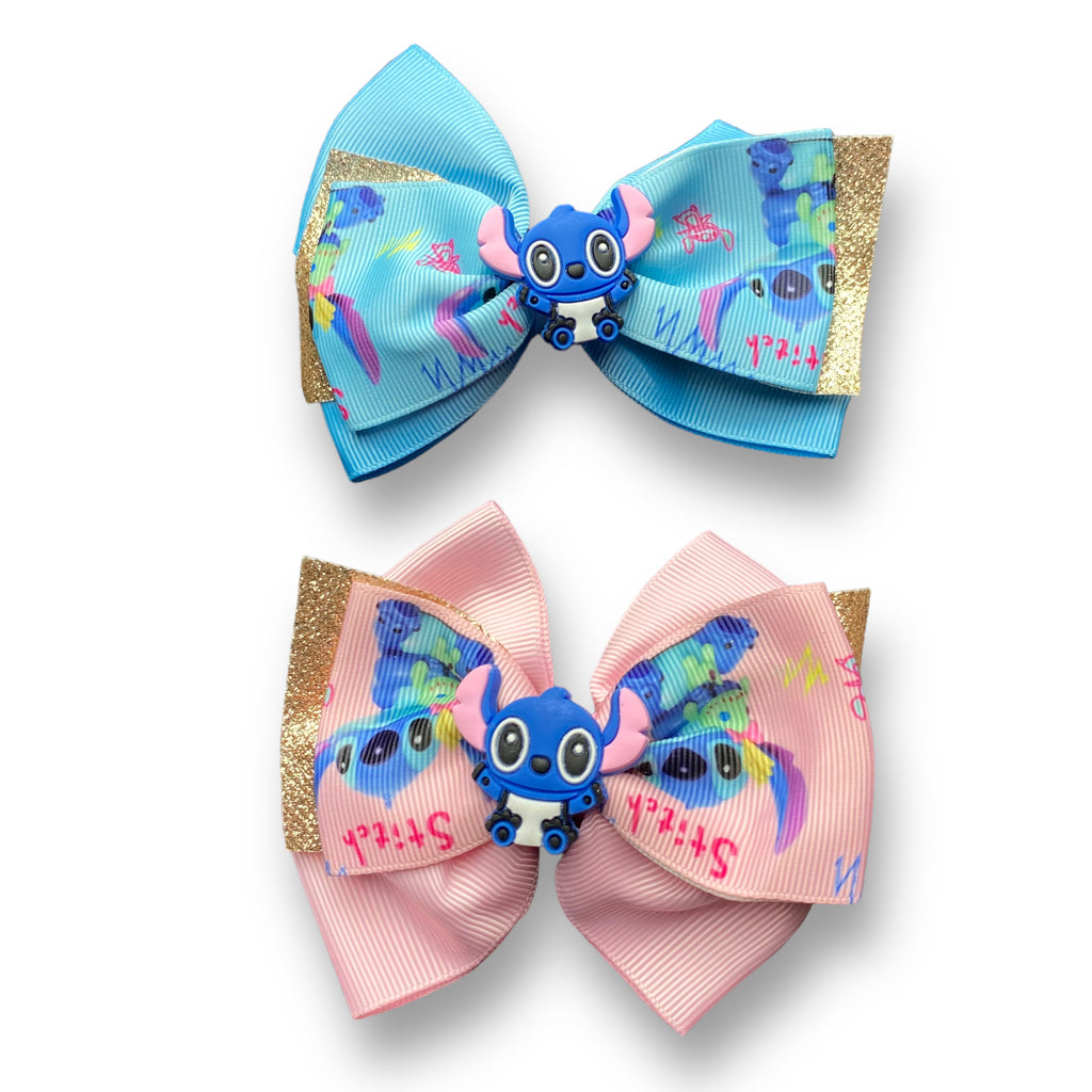 2 Pcs Hair Bows Clips Accessories for Girls Toddlers Kids