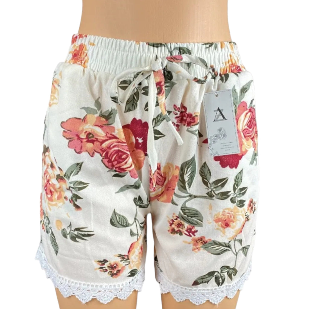 Women's High Waist Summer Shorts with Pockets