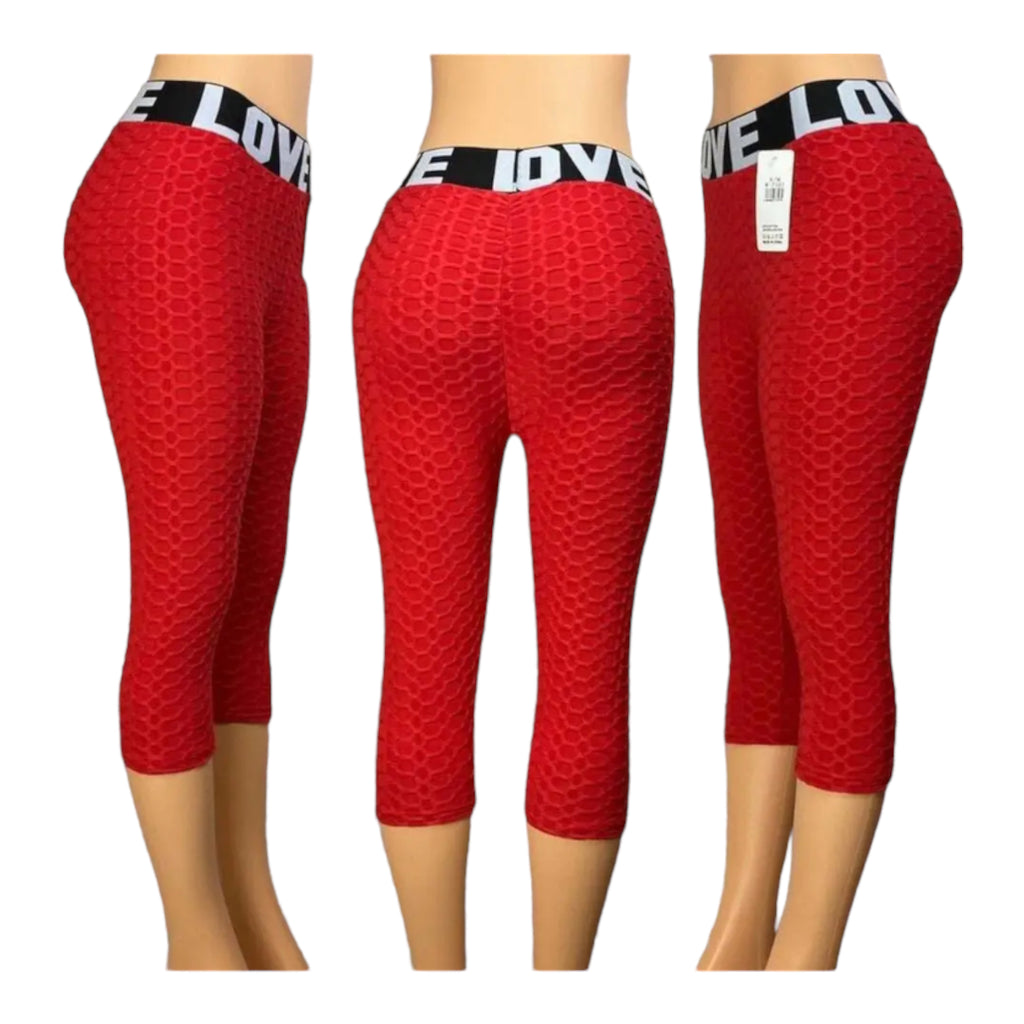 Women Capri Yoga Pants, Workout, Gym, Running, Leggings