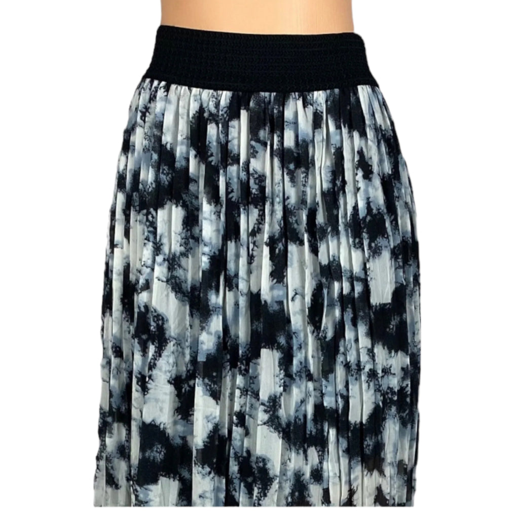 Women's Floral Print Summer Ankle Length Skirt