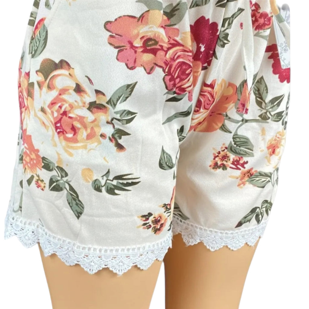 Women's High Waist Summer Shorts with Pockets