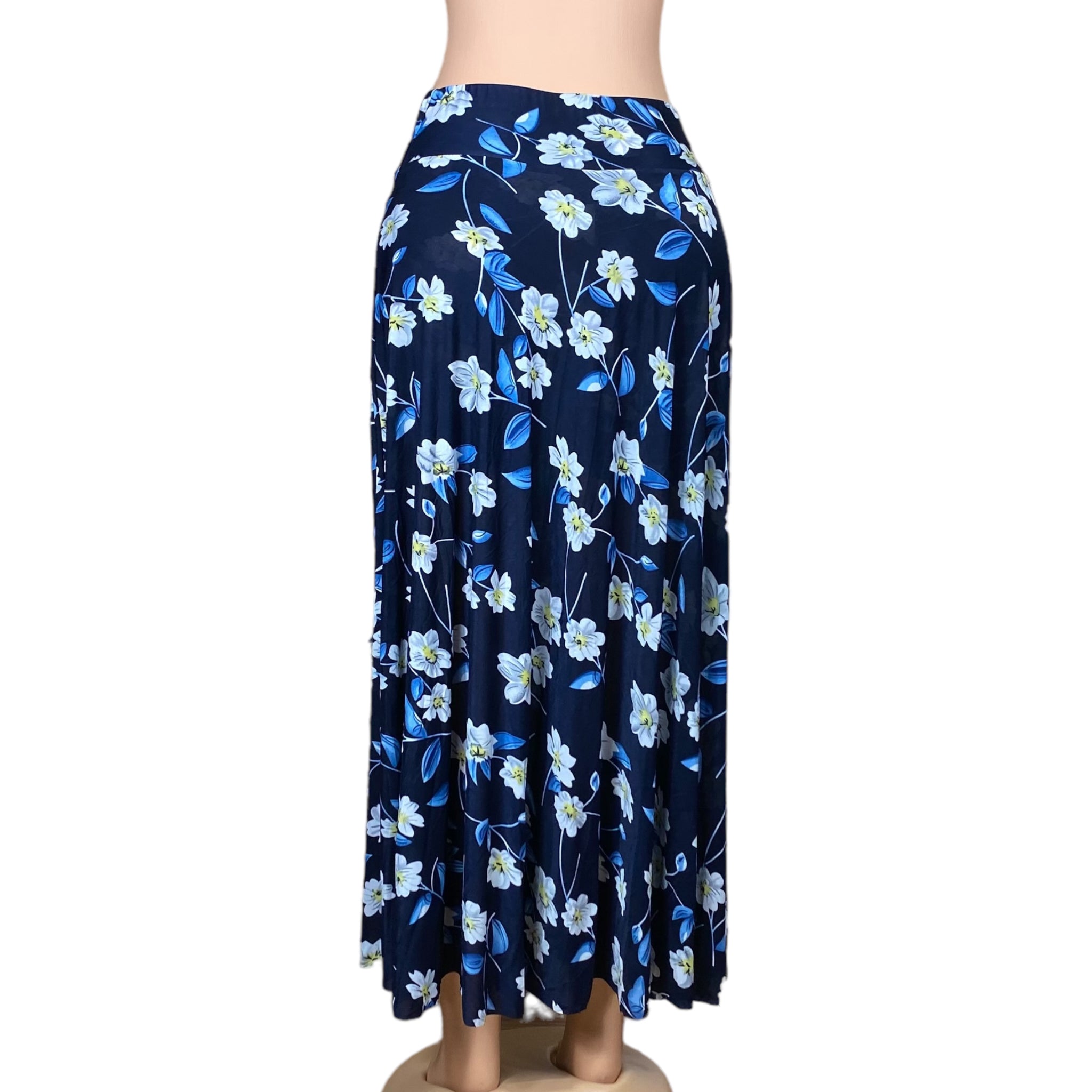 Women's Beach, Long, High waist, Midi Skirt with Short Inside