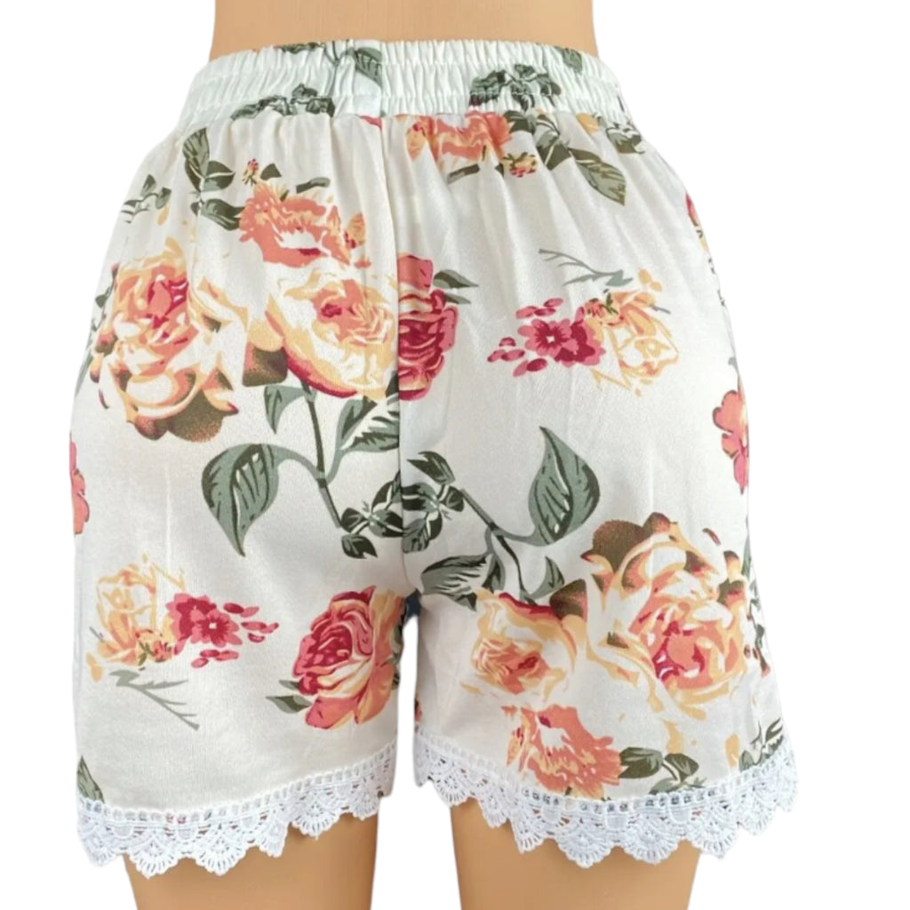 Women's High Waist Summer Shorts with Pockets