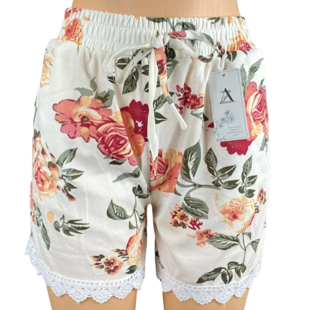 Women's High Waist Summer Shorts with Pockets