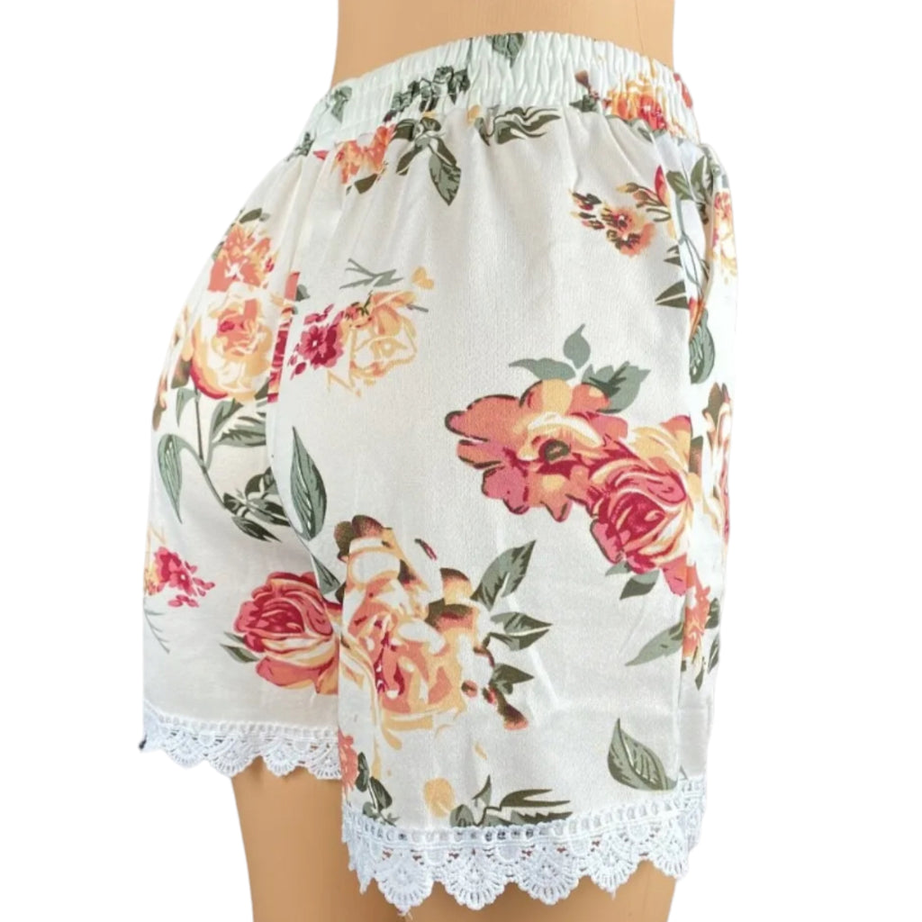 Women's High Waist Summer Shorts with Pockets