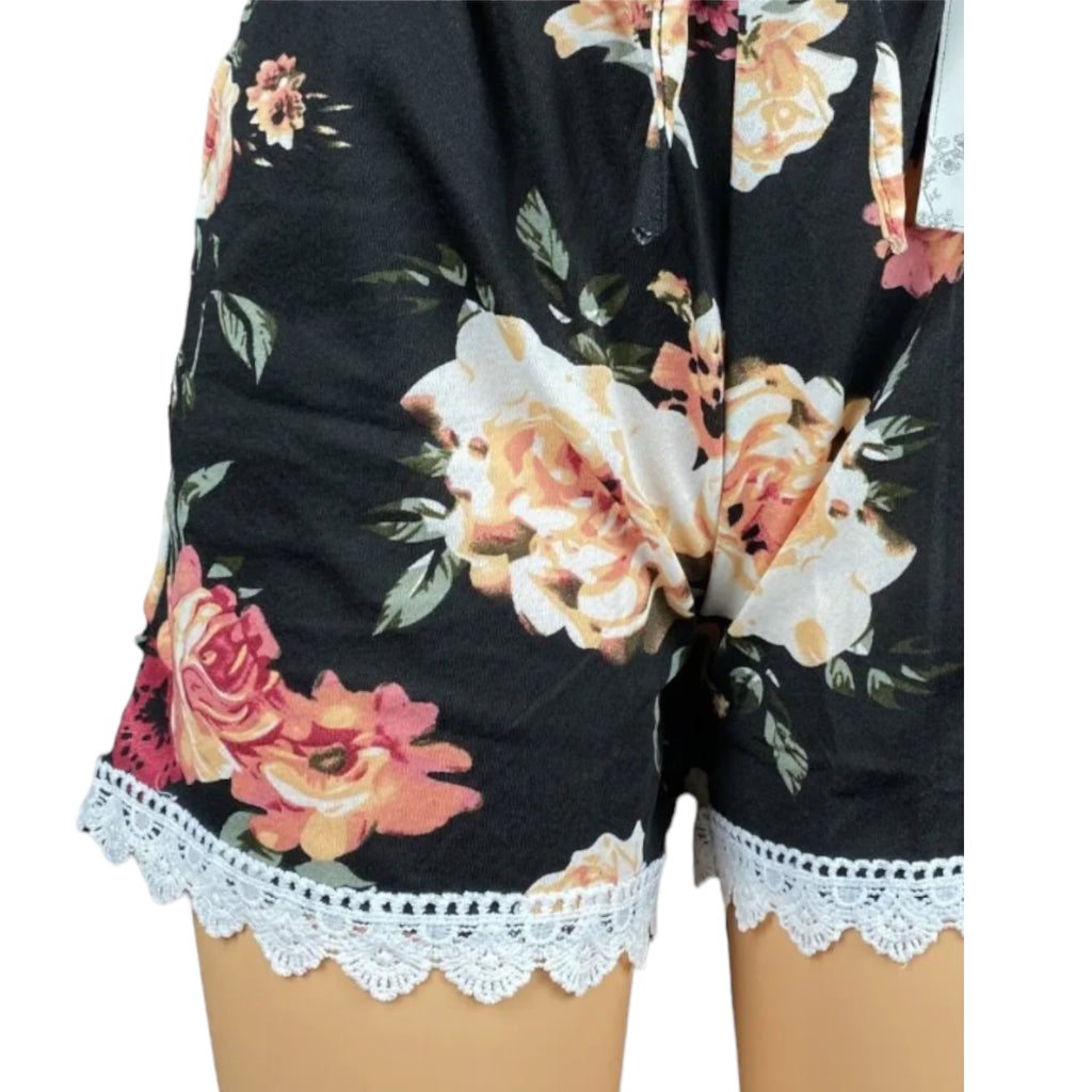 Women's High Waist Summer Shorts with Pockets