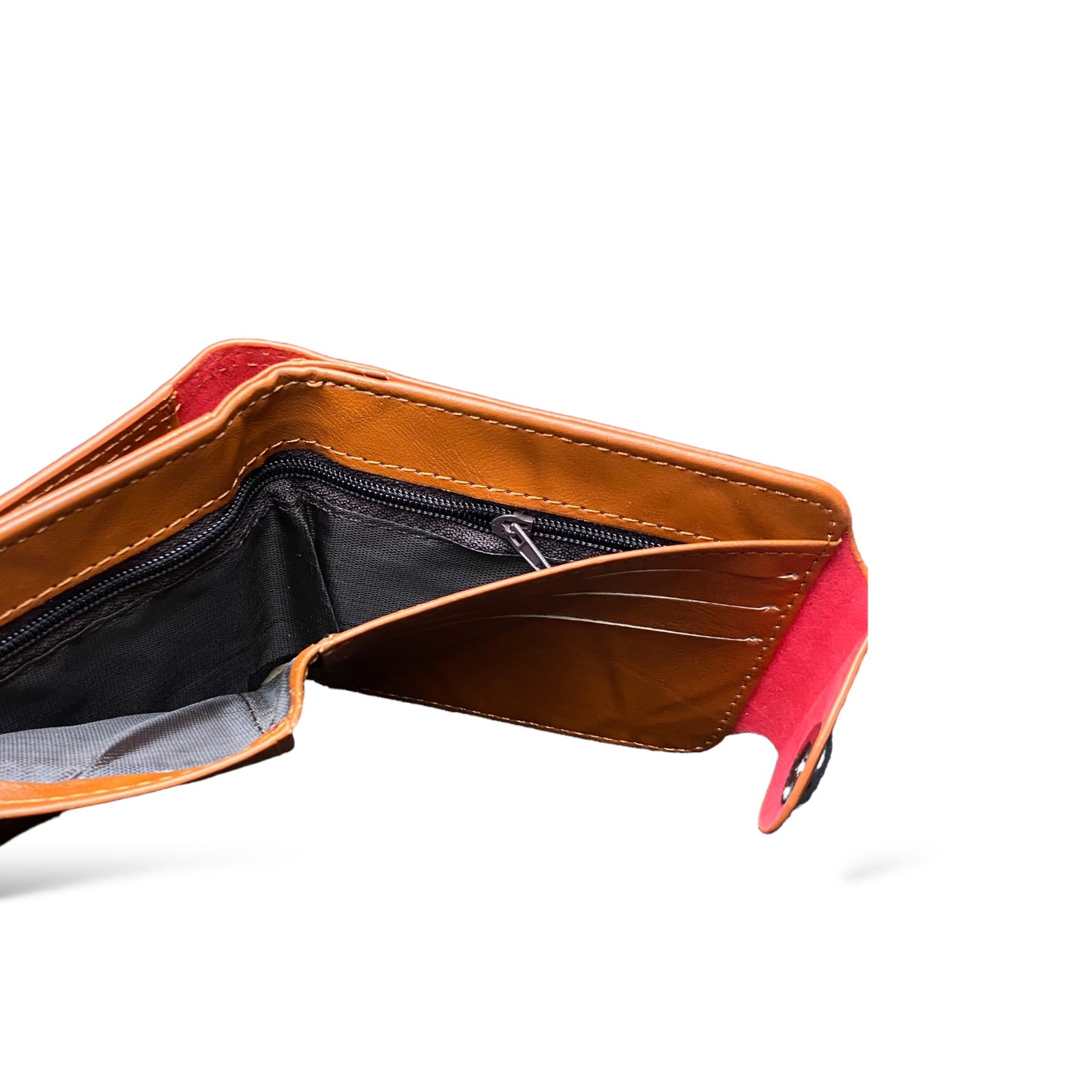 100 Dollar Bill Printed Leather Bifold Wallet Cash Card Holder