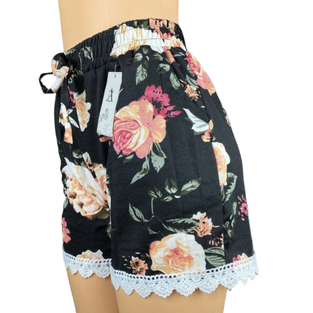 Women's High Waist Summer Shorts with Pockets