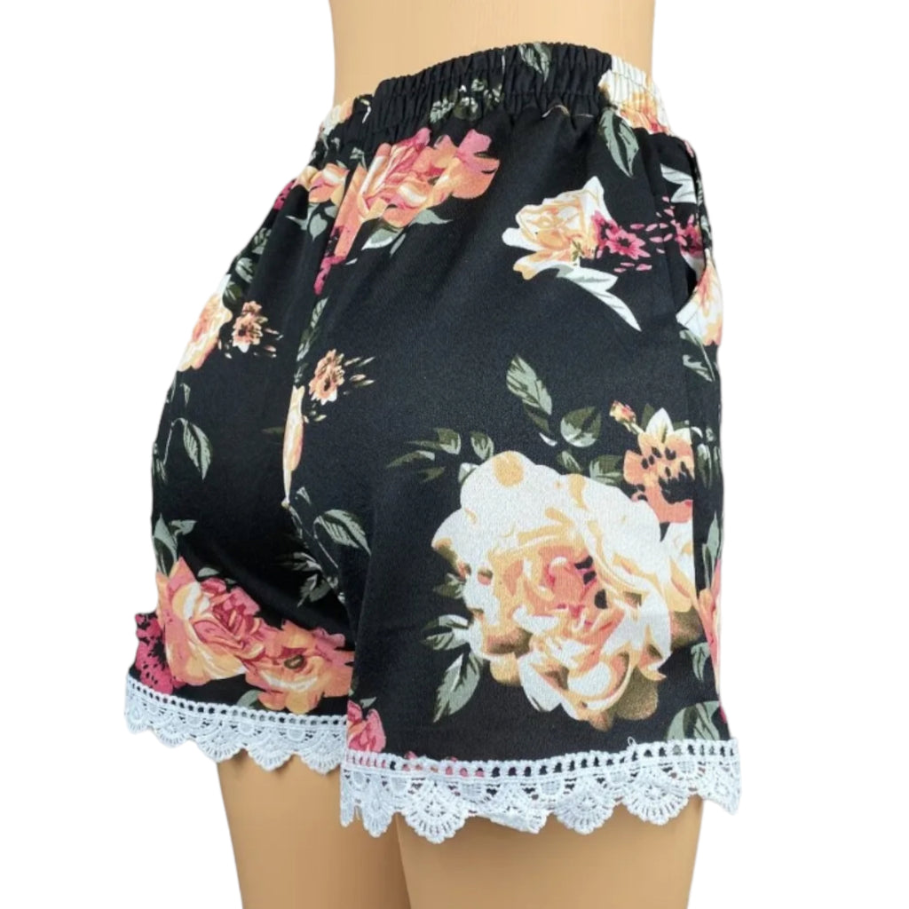 Women's High Waist Summer Shorts with Pockets