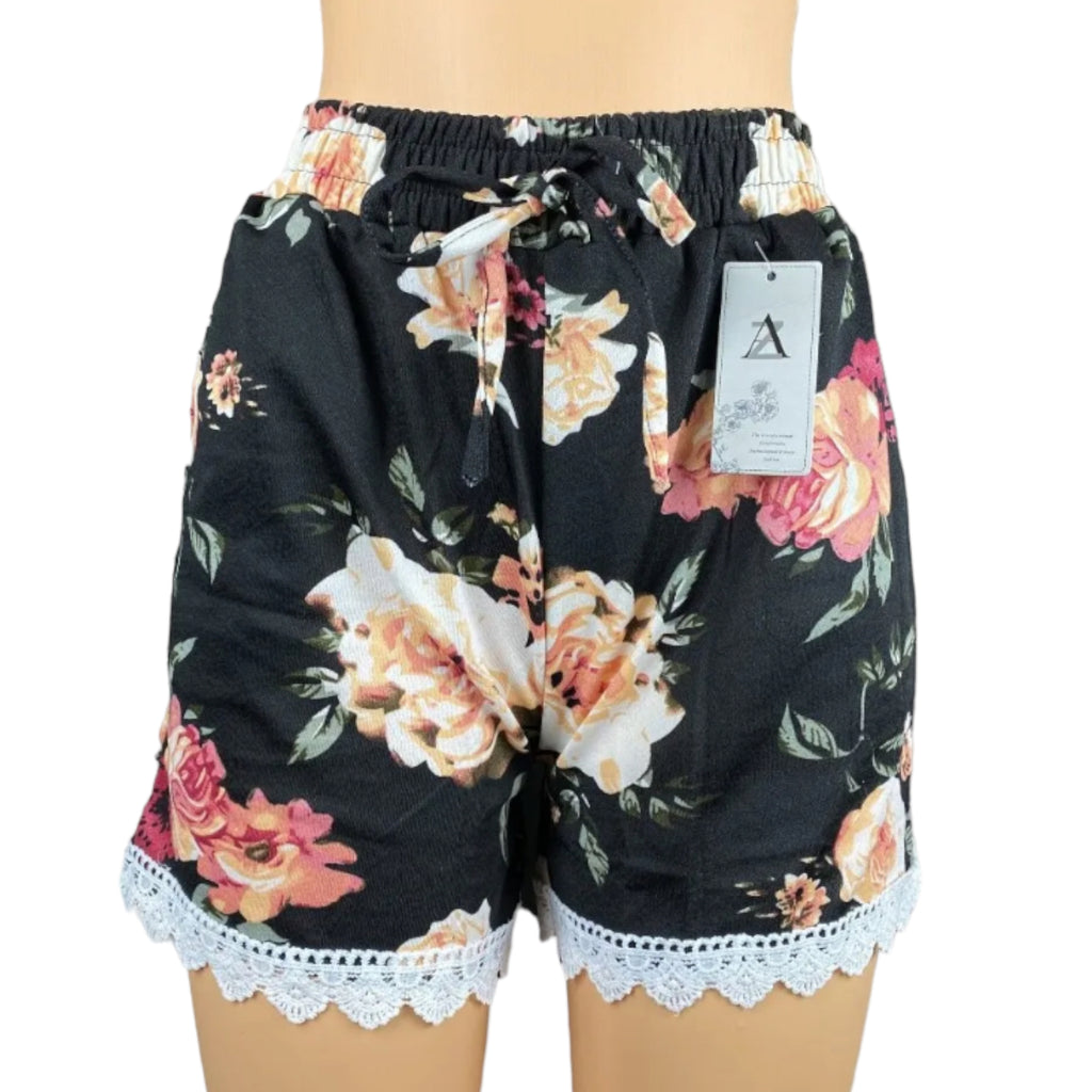 Women's High Waist Summer Shorts with Pockets