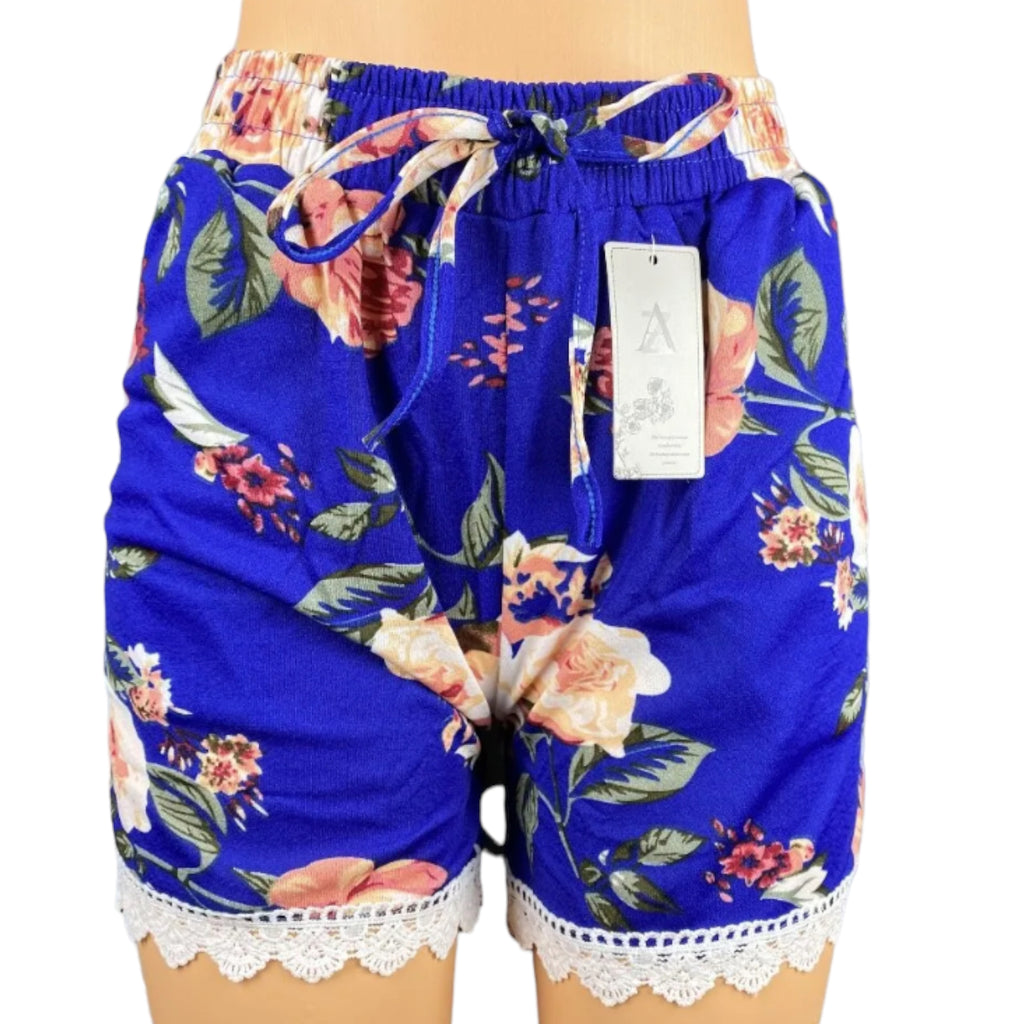 Women's High Waist Summer Shorts with Pockets