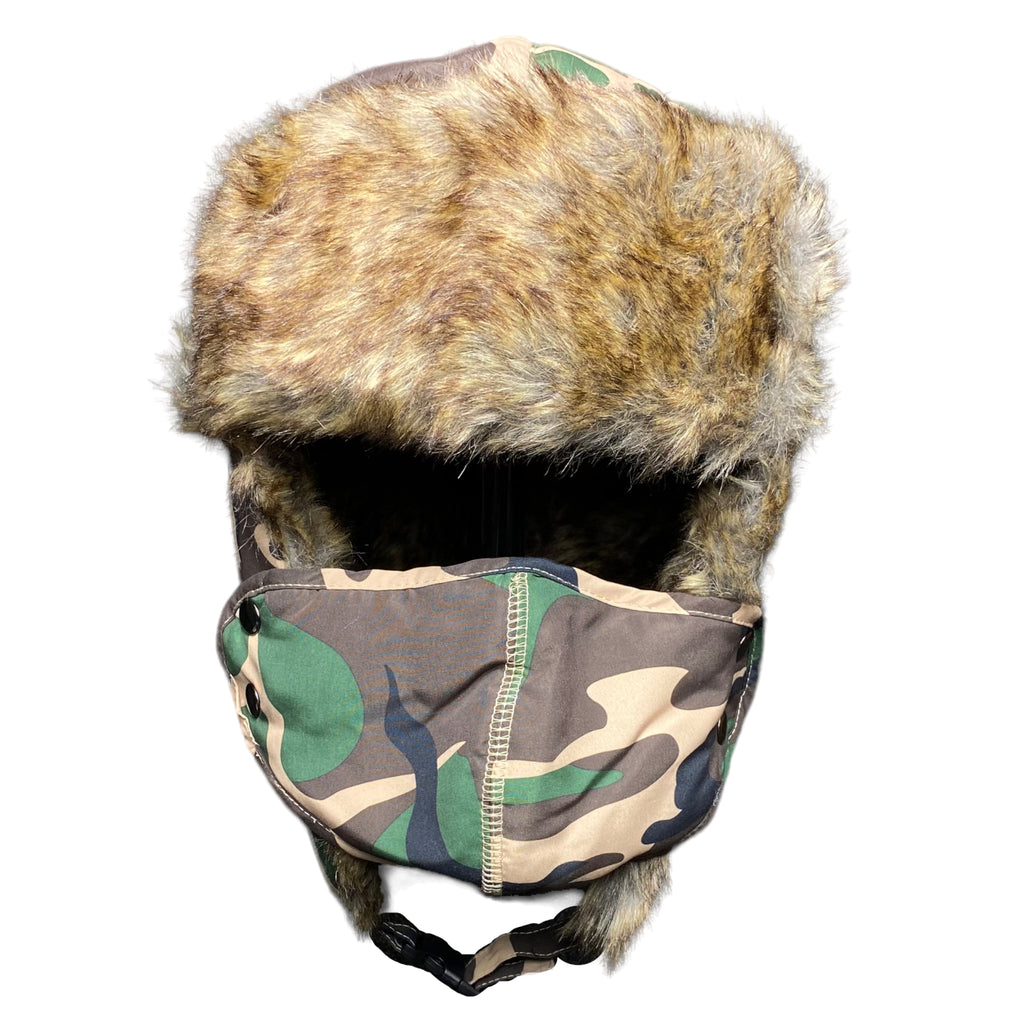 Women Men Winter Trapper Aviator Trooper Earflap Russian Ski mask