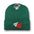 Roaben Mexico green beanie hat featuring insulated material, front embroidery.