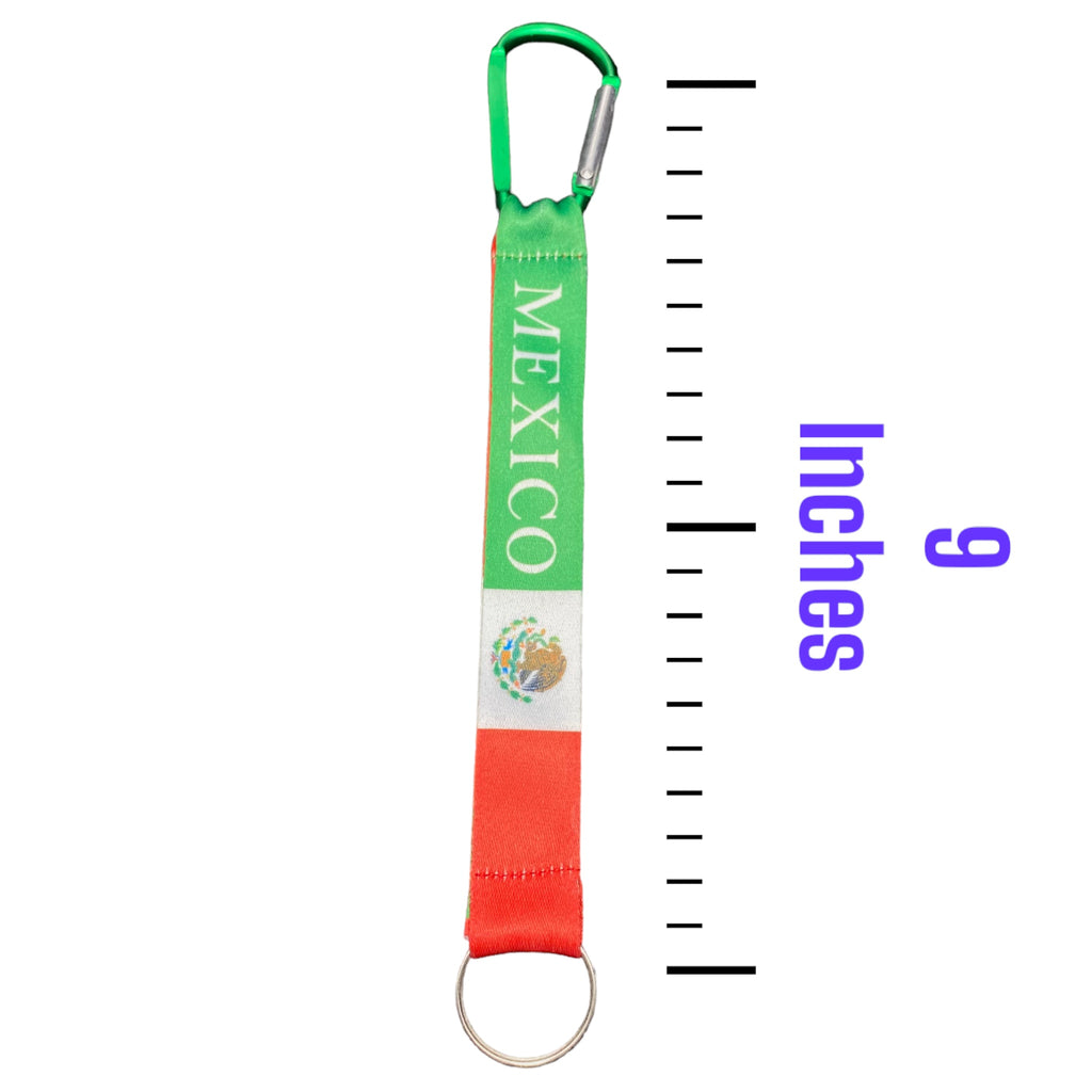 Mexico Lanyard Carabiner Keychain