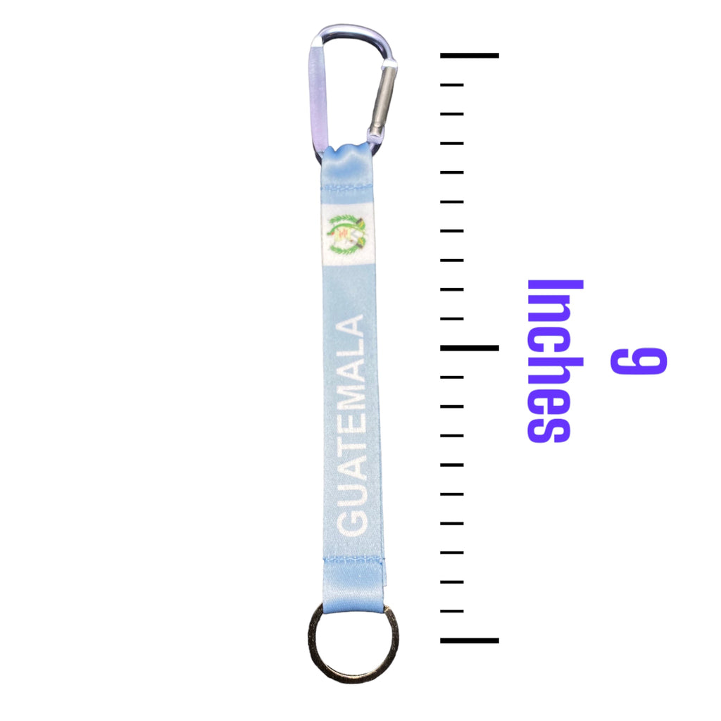 Guatemala Lanyard Carabiner Keychain