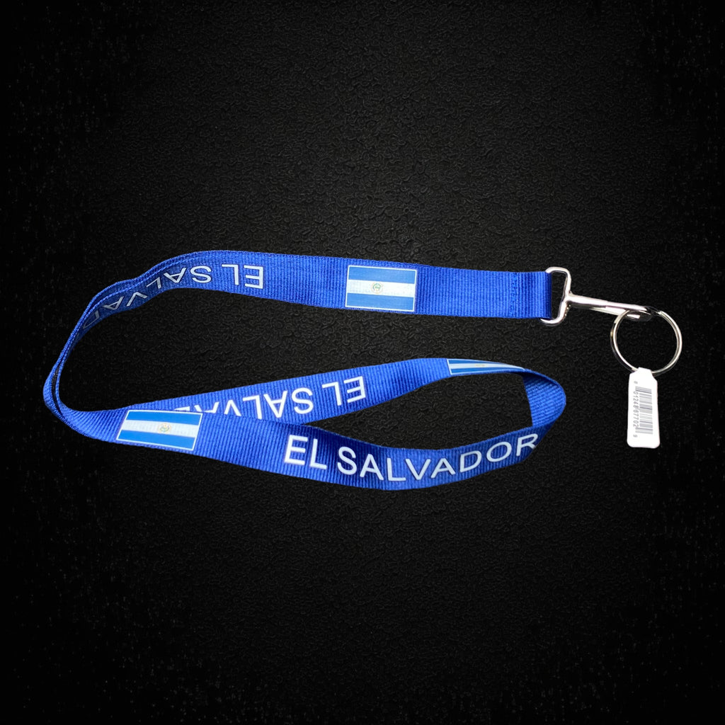 El Salvador Lanyard Keychain