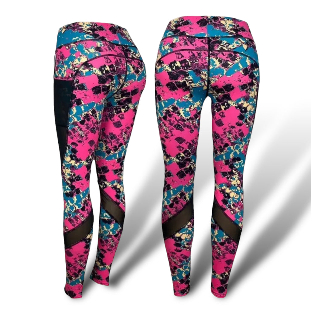 Womens High Waisted Leggings Fitness Yoga Casual Pocket