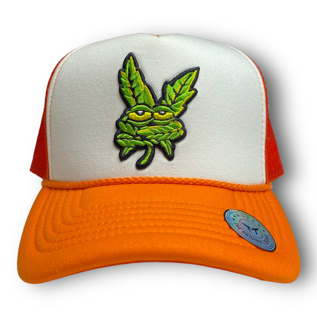 Embroidered Green Leaf Hat For women or Men