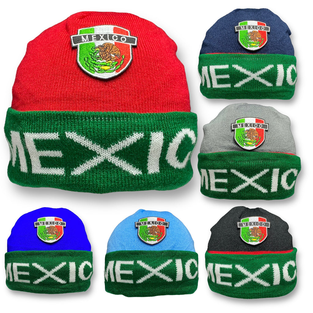 Mexico Winter Beanie Hat