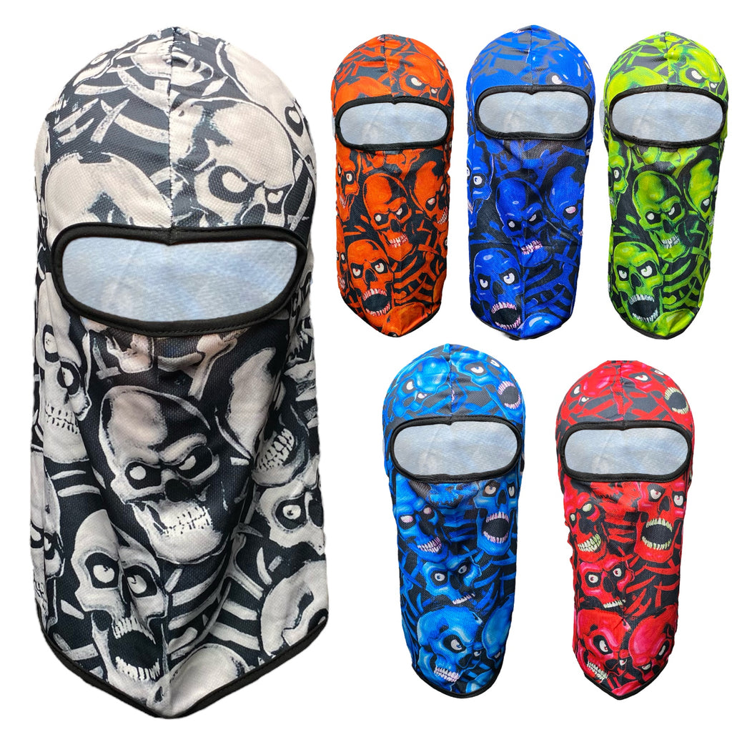 Windproof Tactical Skull-Design Ski Mask Balaclava