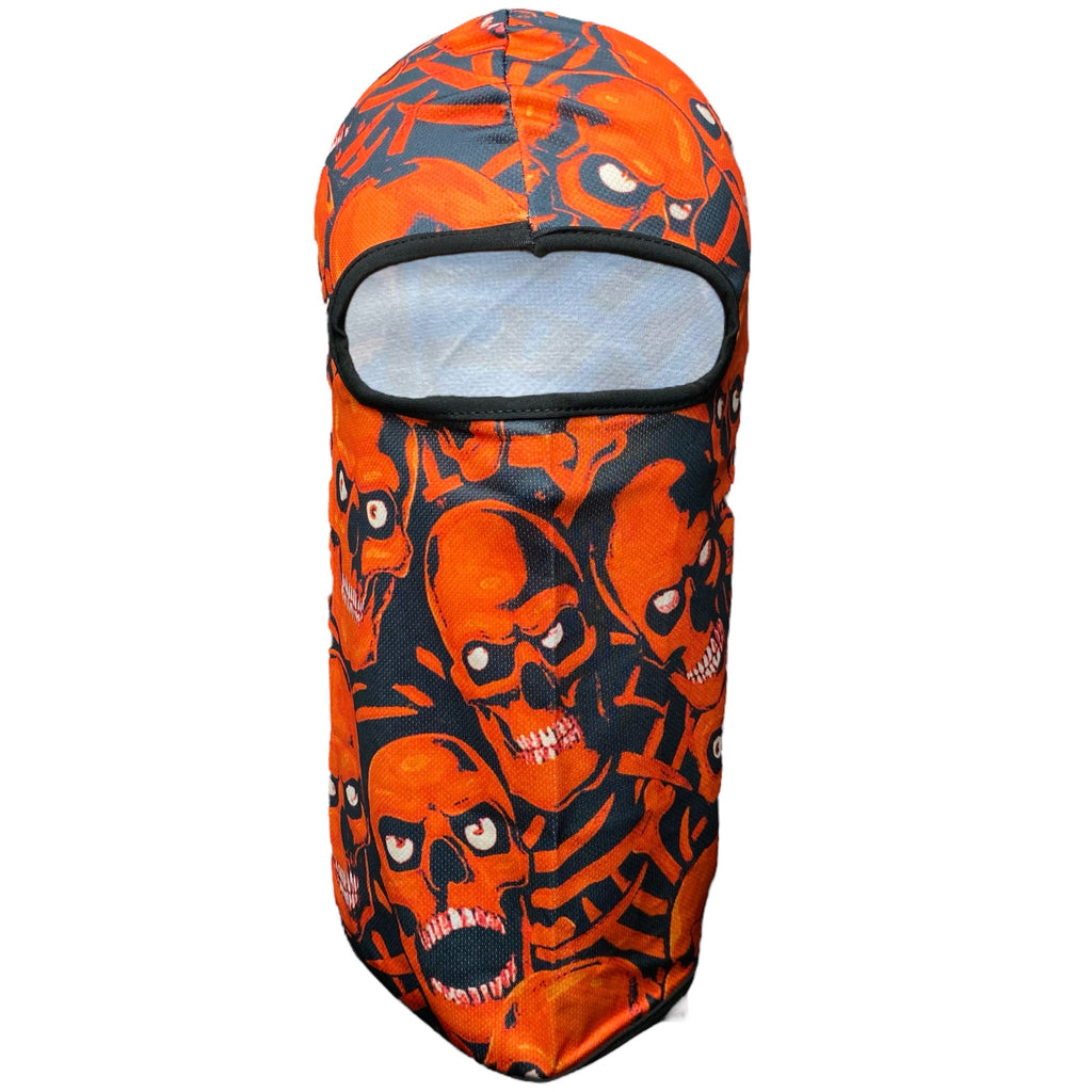 Windproof Tactical Skull-Design Ski Mask Balaclava