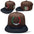 Embroidered Horseshoe with Mexico Flag Baseball Cap - Flat Brim Hats