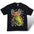 Mexico T Shirt with Ajolote Desing Print that Glow in Neon and Black light